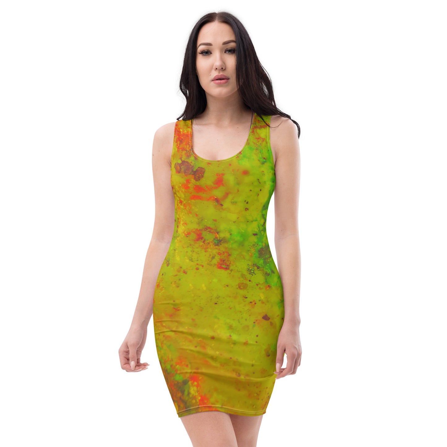 Entizen Body dress Green Tropics
