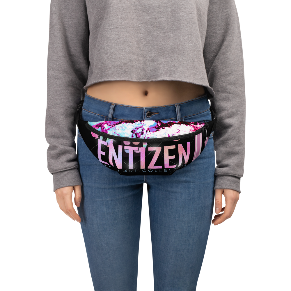 Entizen Fanny Pack Pink & Purple