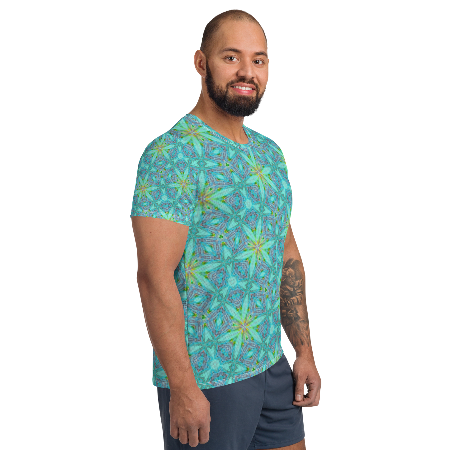 Rozeni Athletic T-shirt Aqua