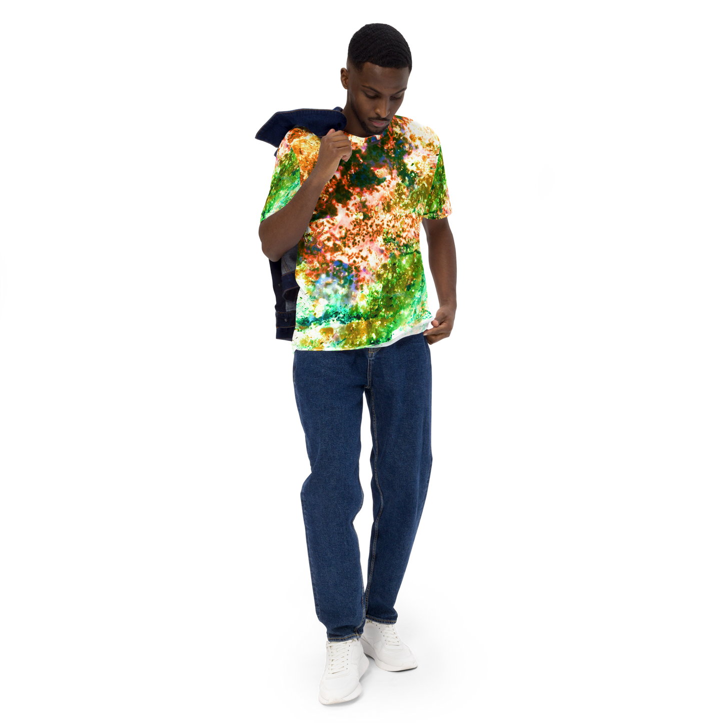 Rozeni Coral Art Men's T-Shirt