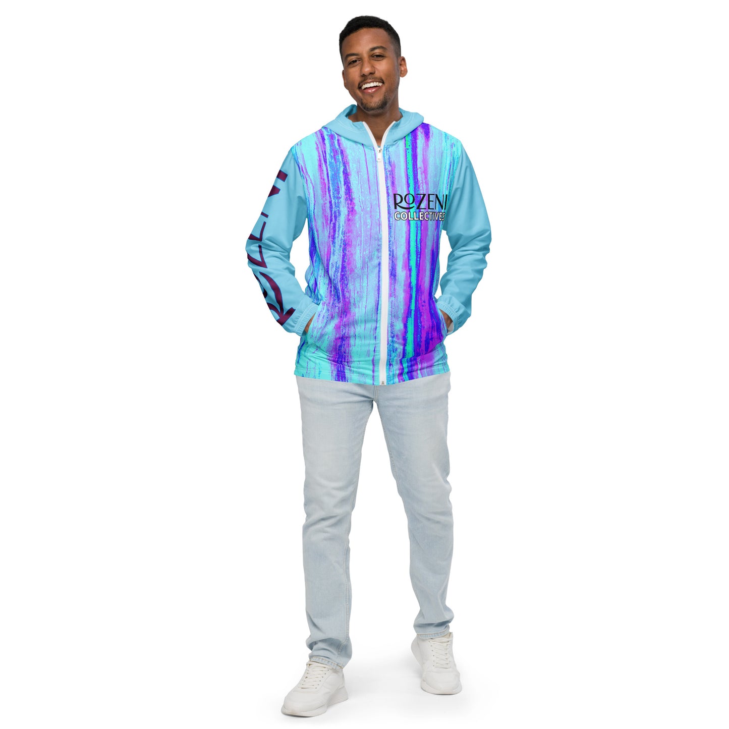Rozeni Men’s Trustin Blue Windbreaker