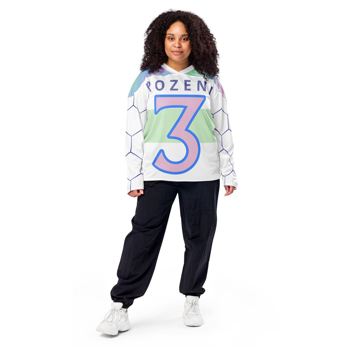 ROZENI 3 Hockey Fan Jersey