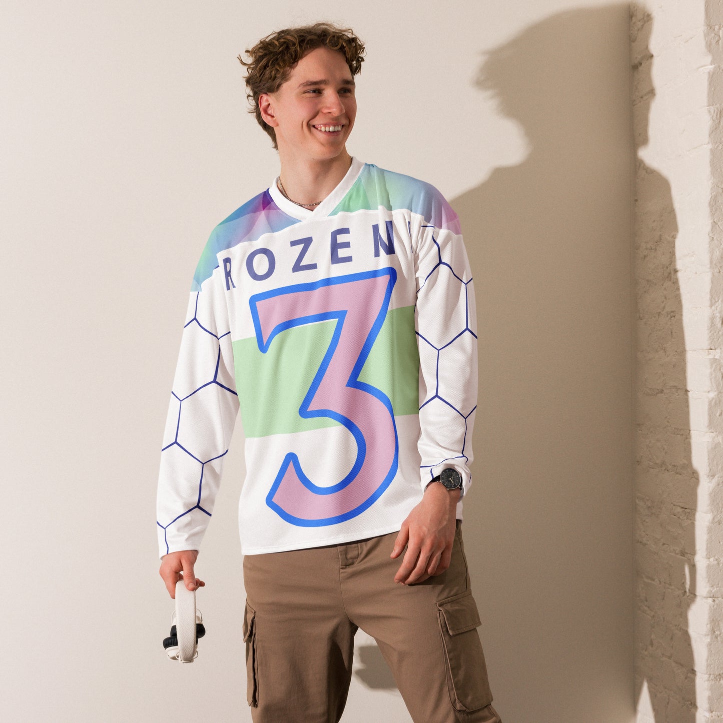ROZENI 3 Hockey Fan Jersey