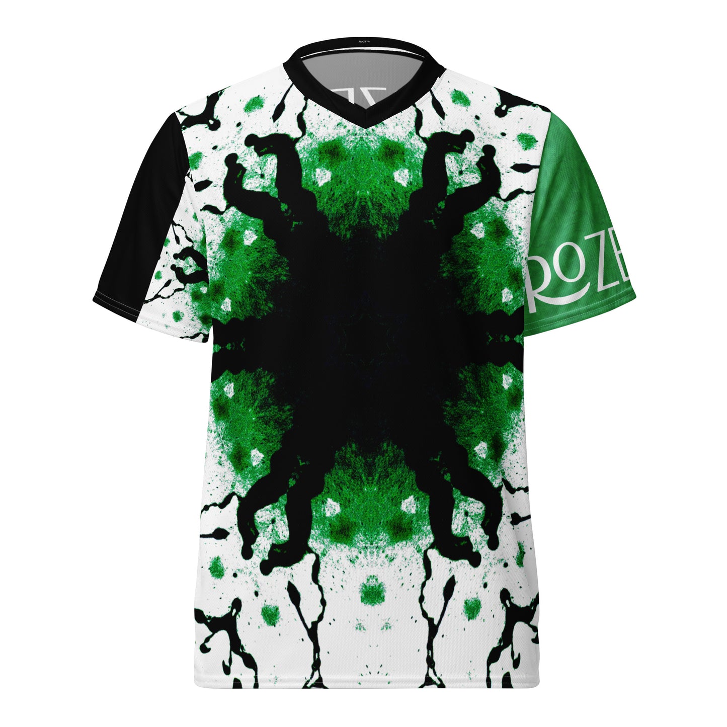 Rozeni Brand Unisex Green Art Sports Jersey