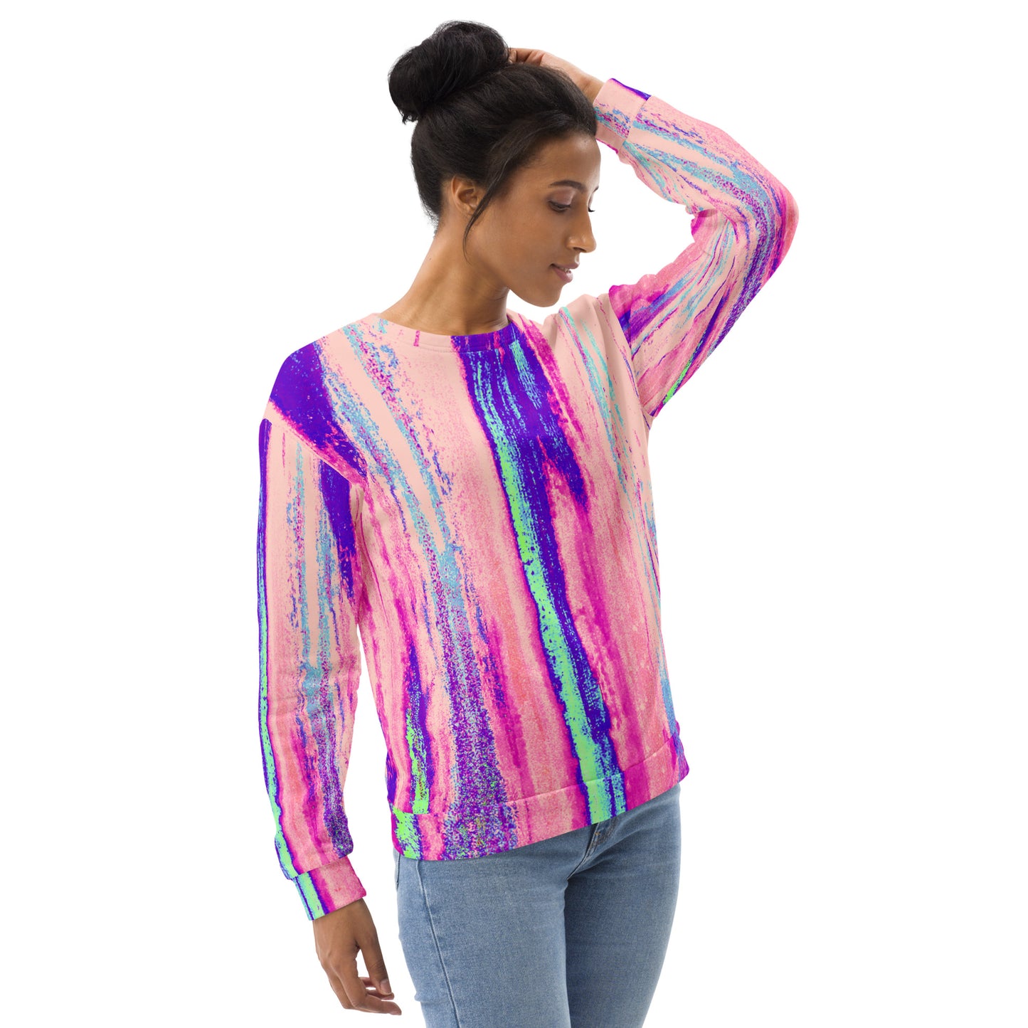 Entizen Unisex Sweatshirt Tiger Pink