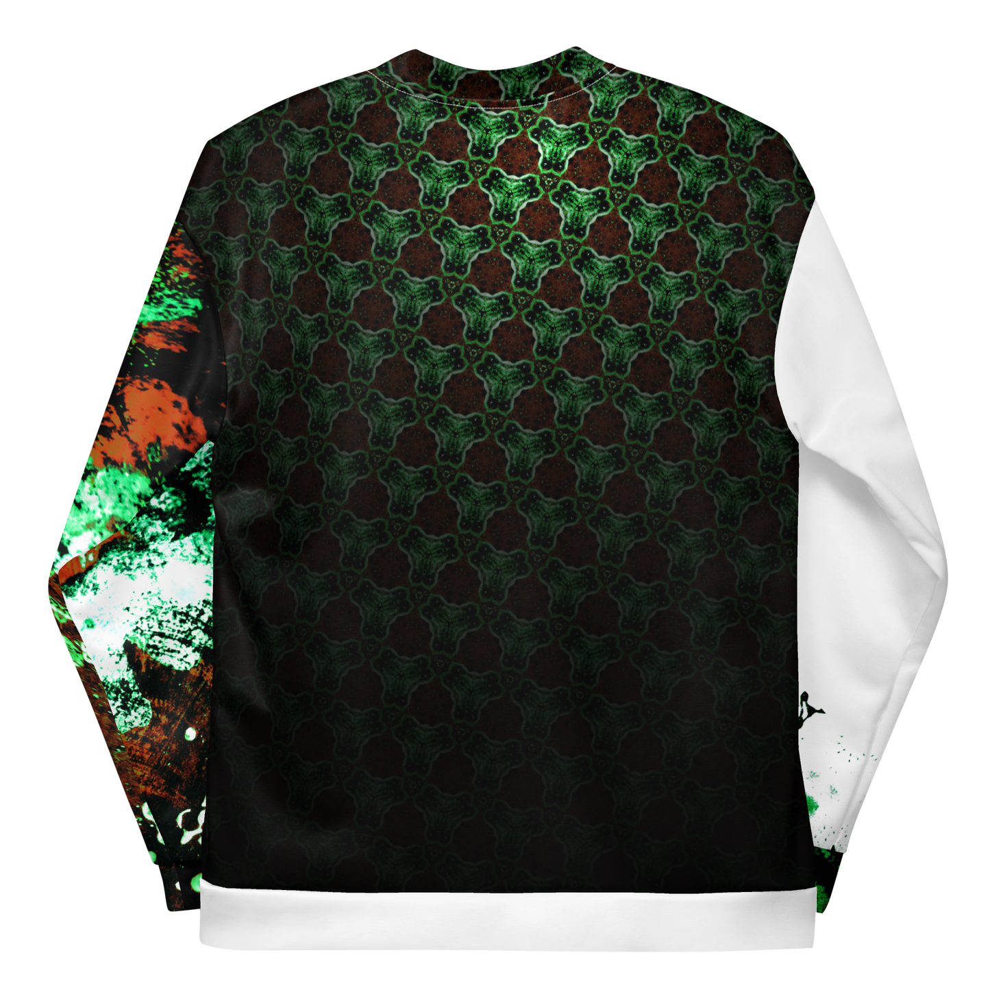 Rozeni Bomber Jacket Black & Green
