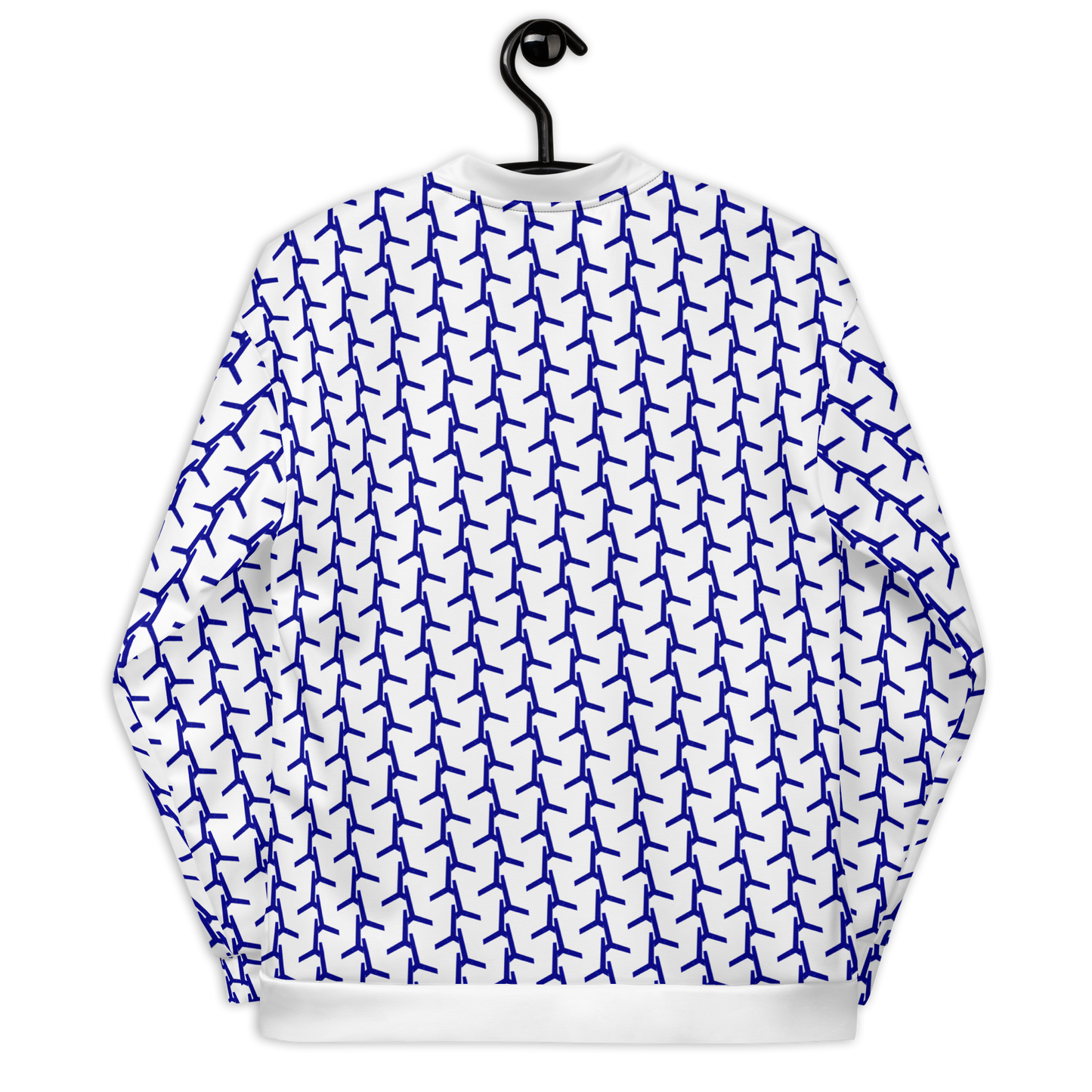Entizen Bomber Jacket Blue Thread Coral