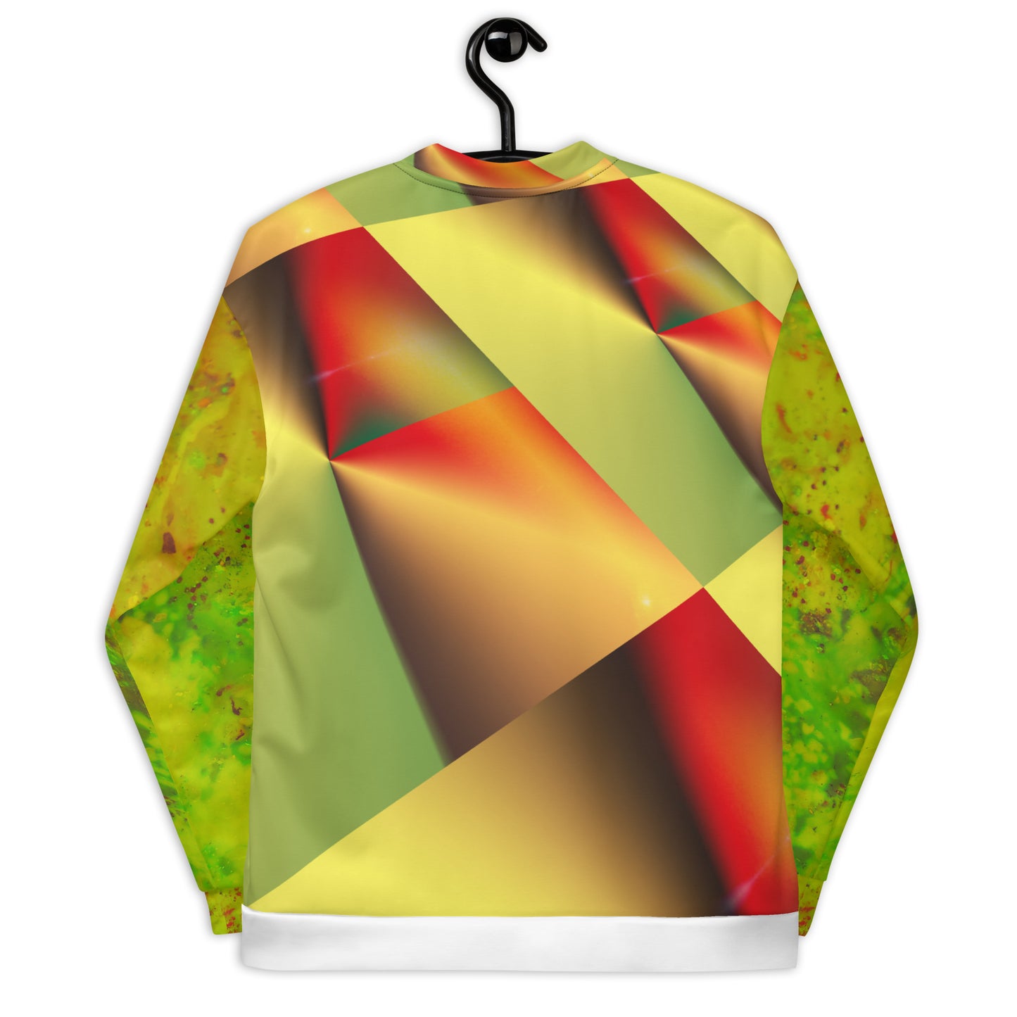 ROZENI Bomber Jacket Green& yellow