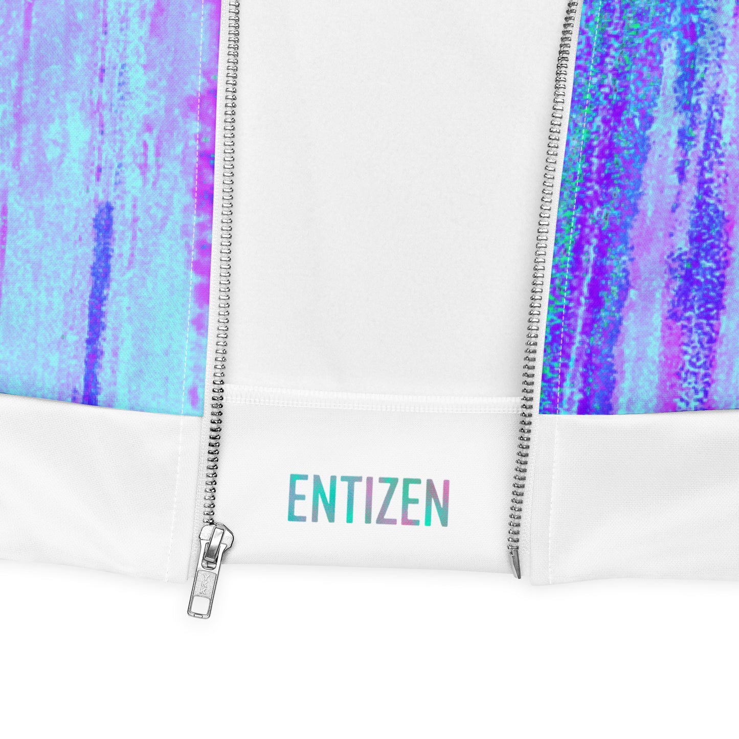 Entizen Unisex Bomber Jacket Blue Candy