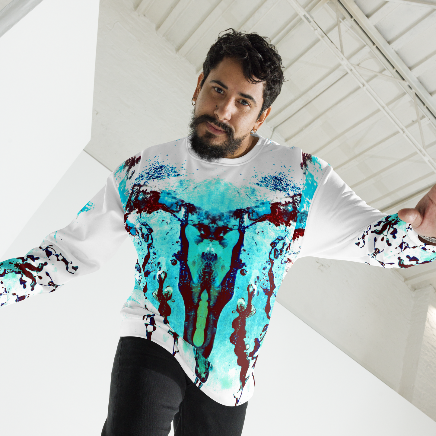 Rozeni Sweatshirt Turquoise