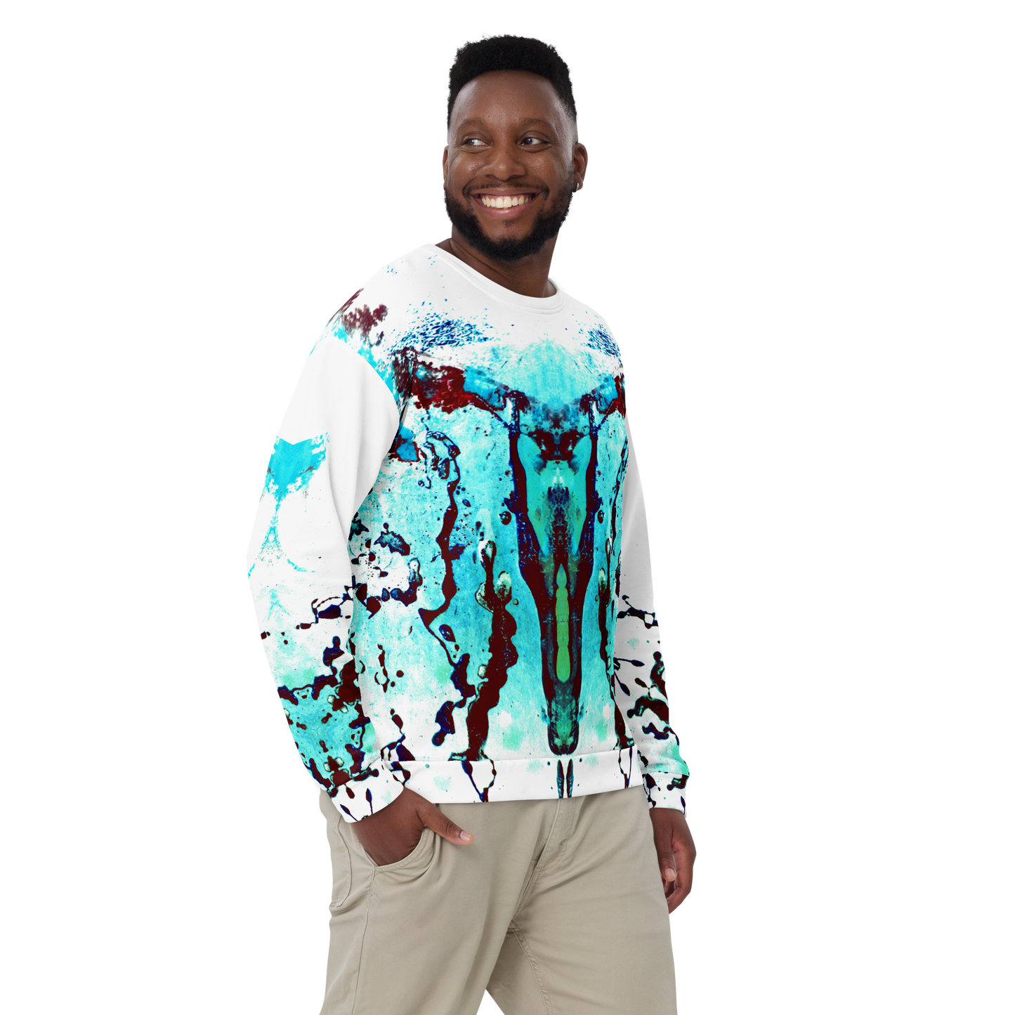 Rozeni Sweatshirt Turquoise