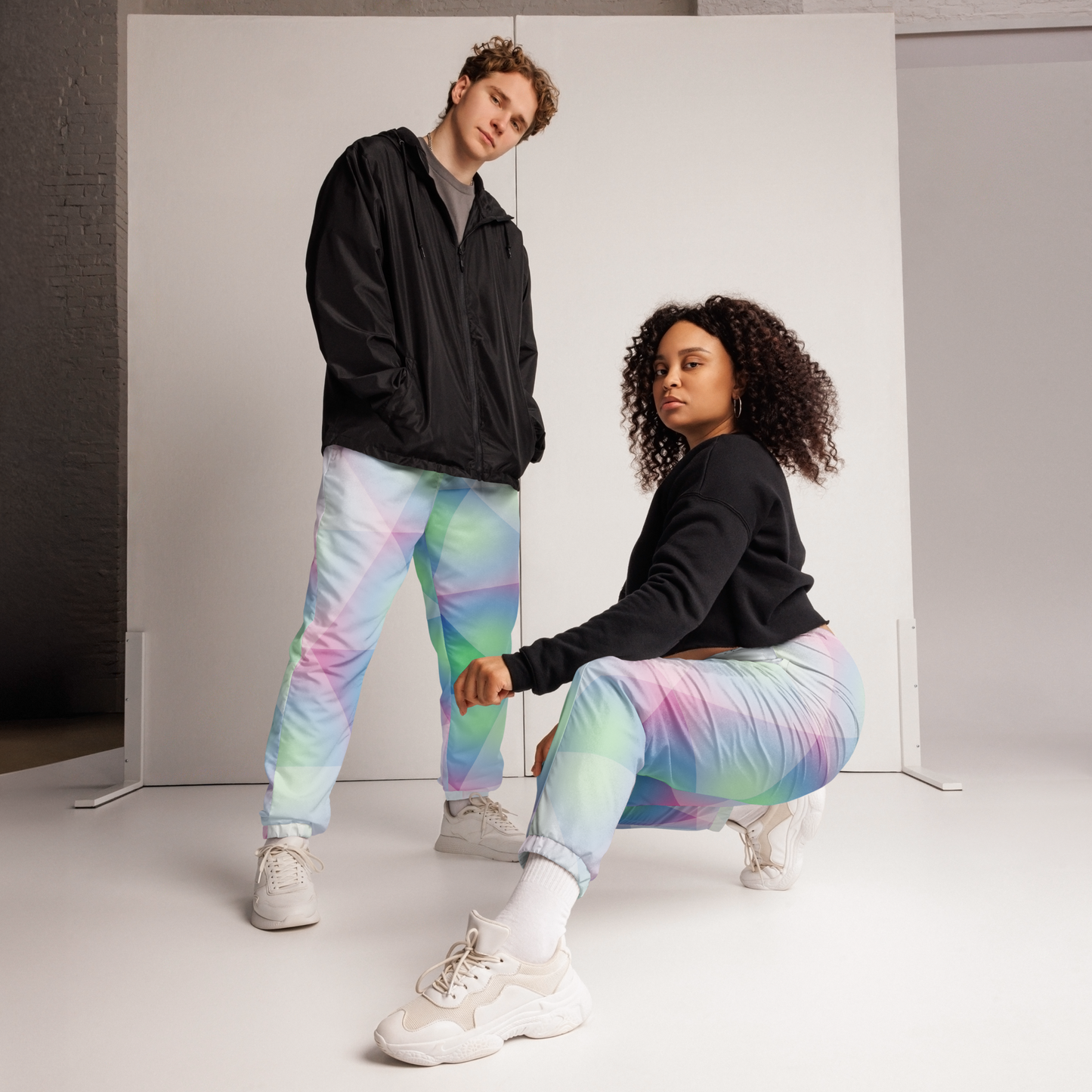Rozeni Unisex Track Pants Mint green TRI