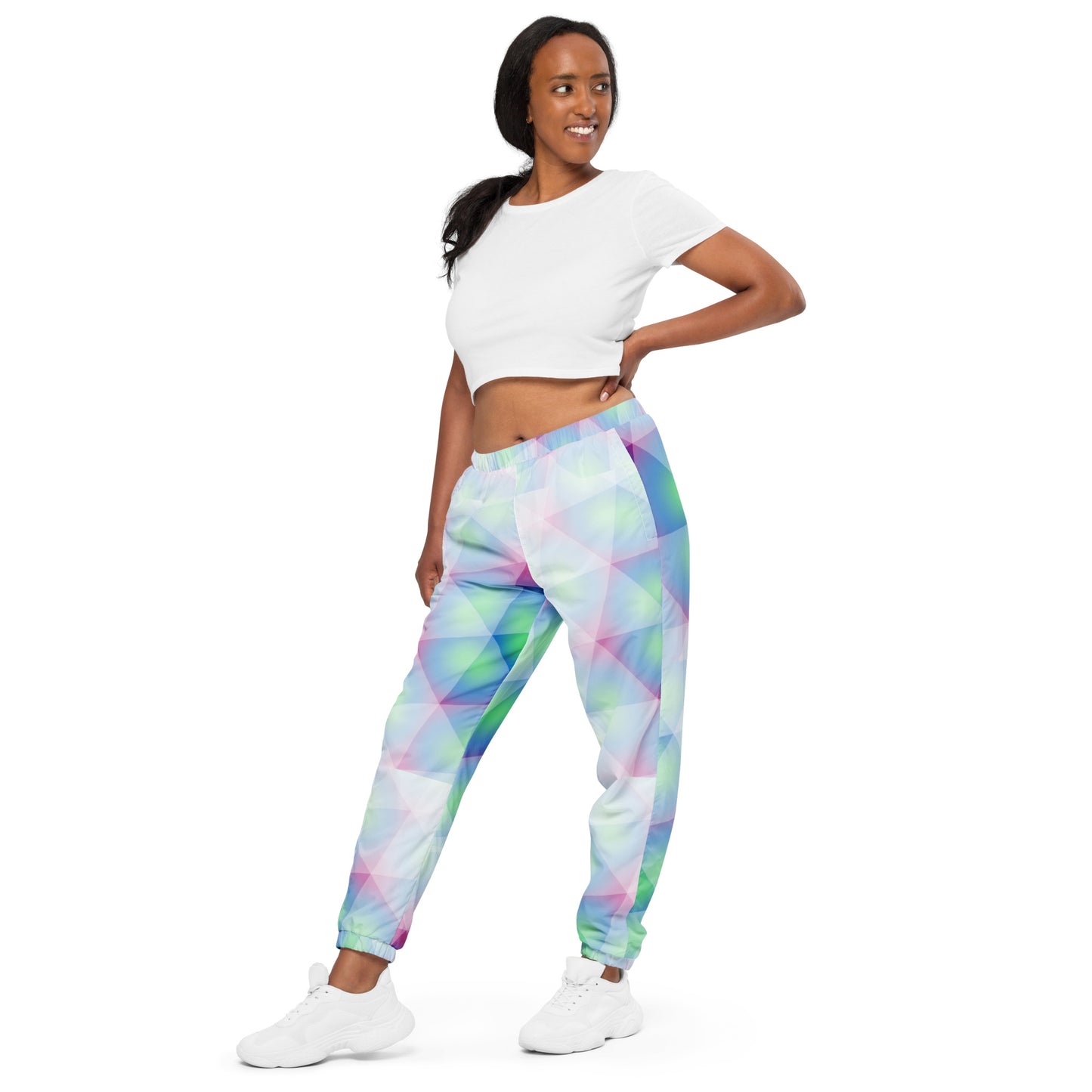 Entizen Unisex Track Pants Green Tri
