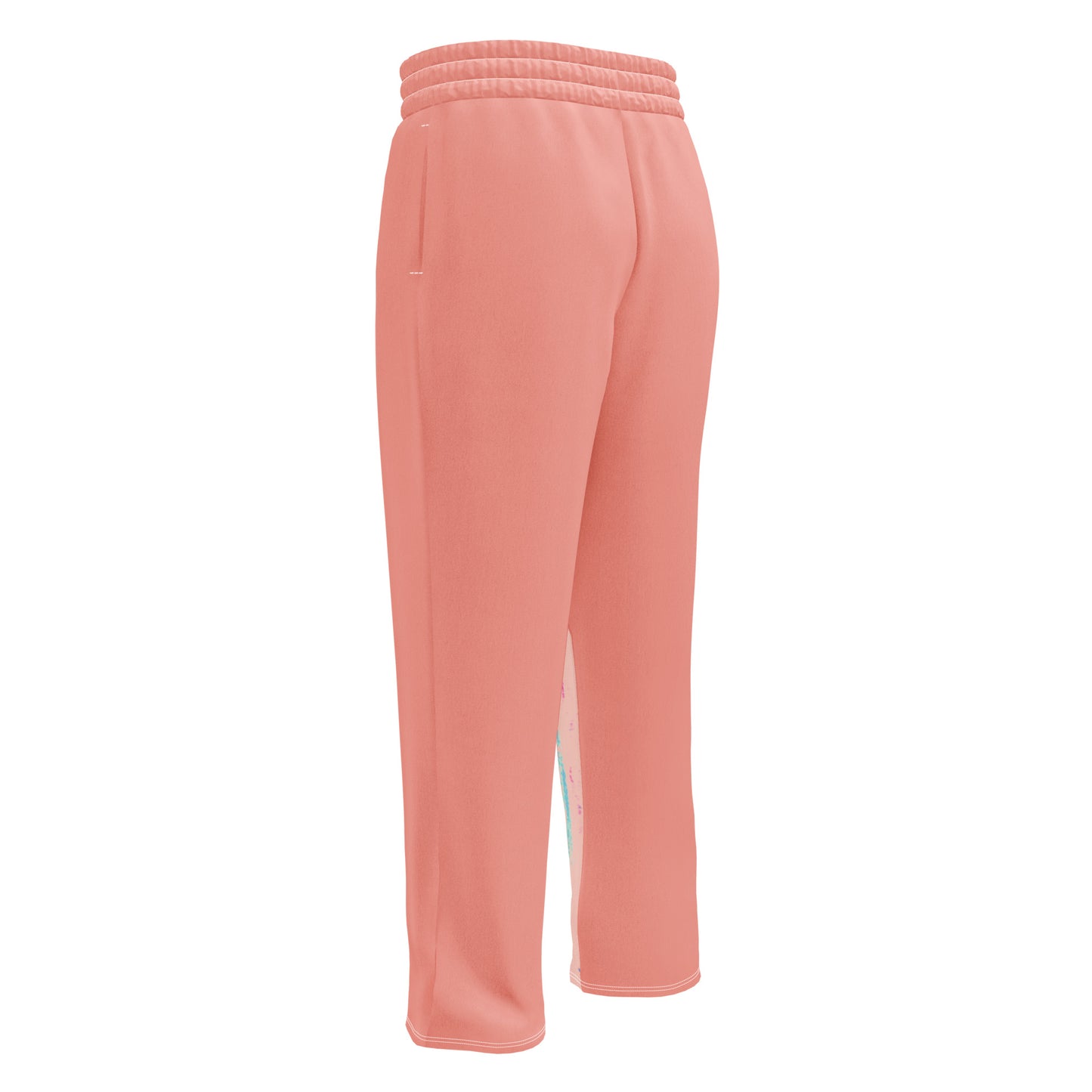Entizen Brand Pink Tiger Wide-Leg Joggers Pink