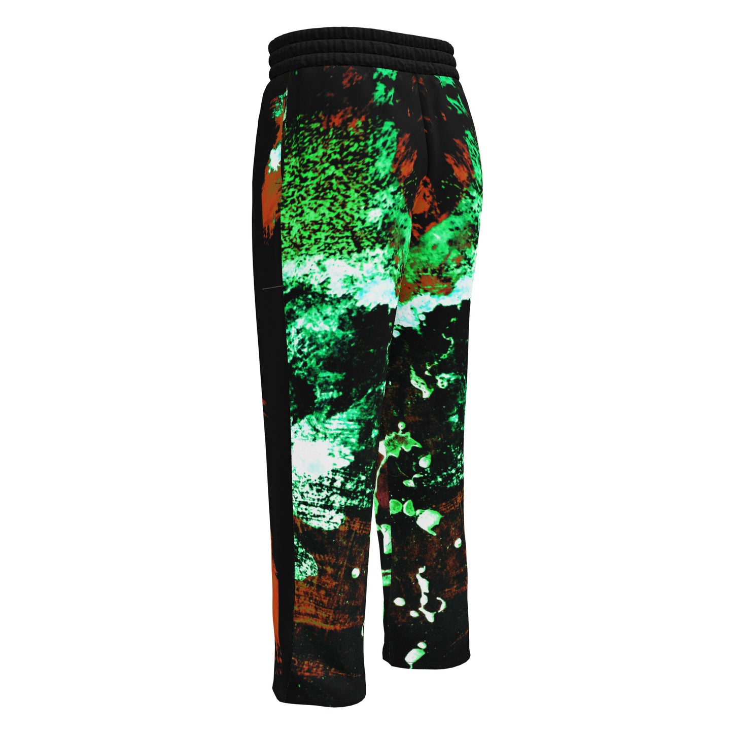 Entizen Green Art Unisex Wide-Leg Joggers