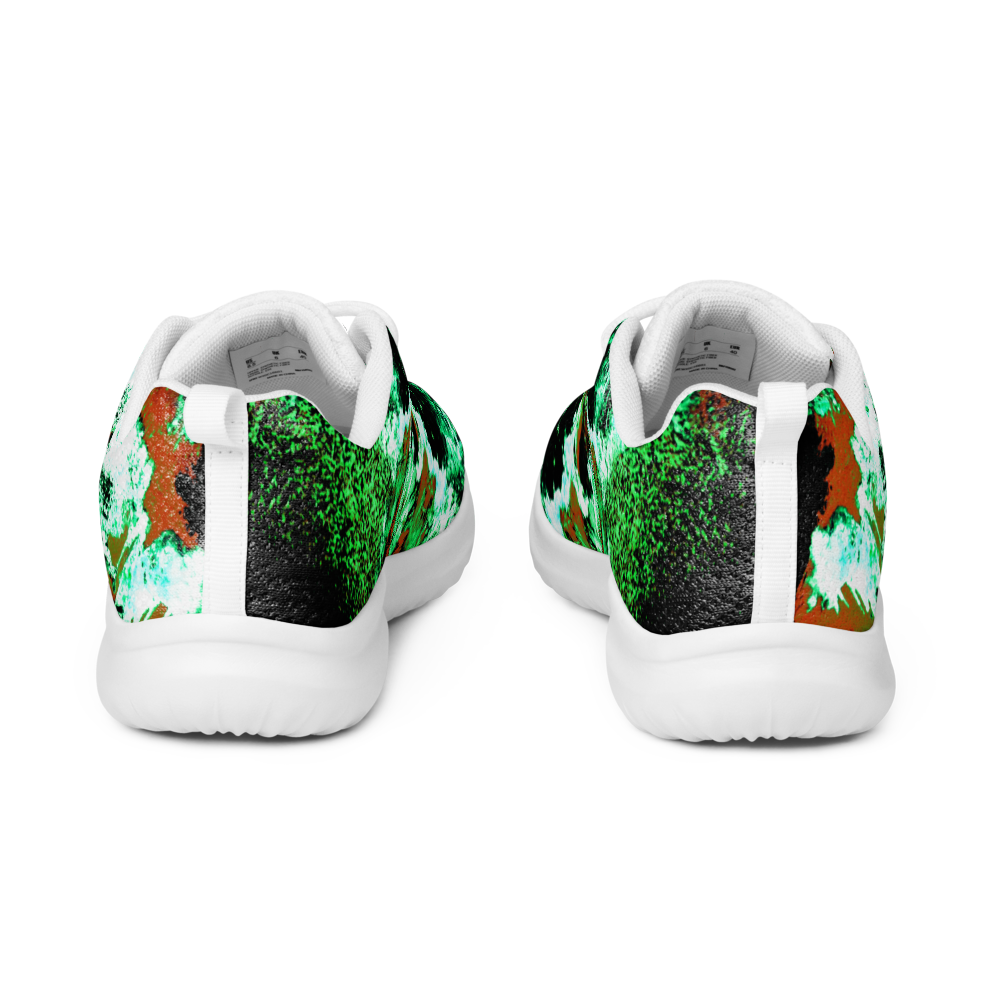 Rozeni Men’s Athletic Shoes Green & Black