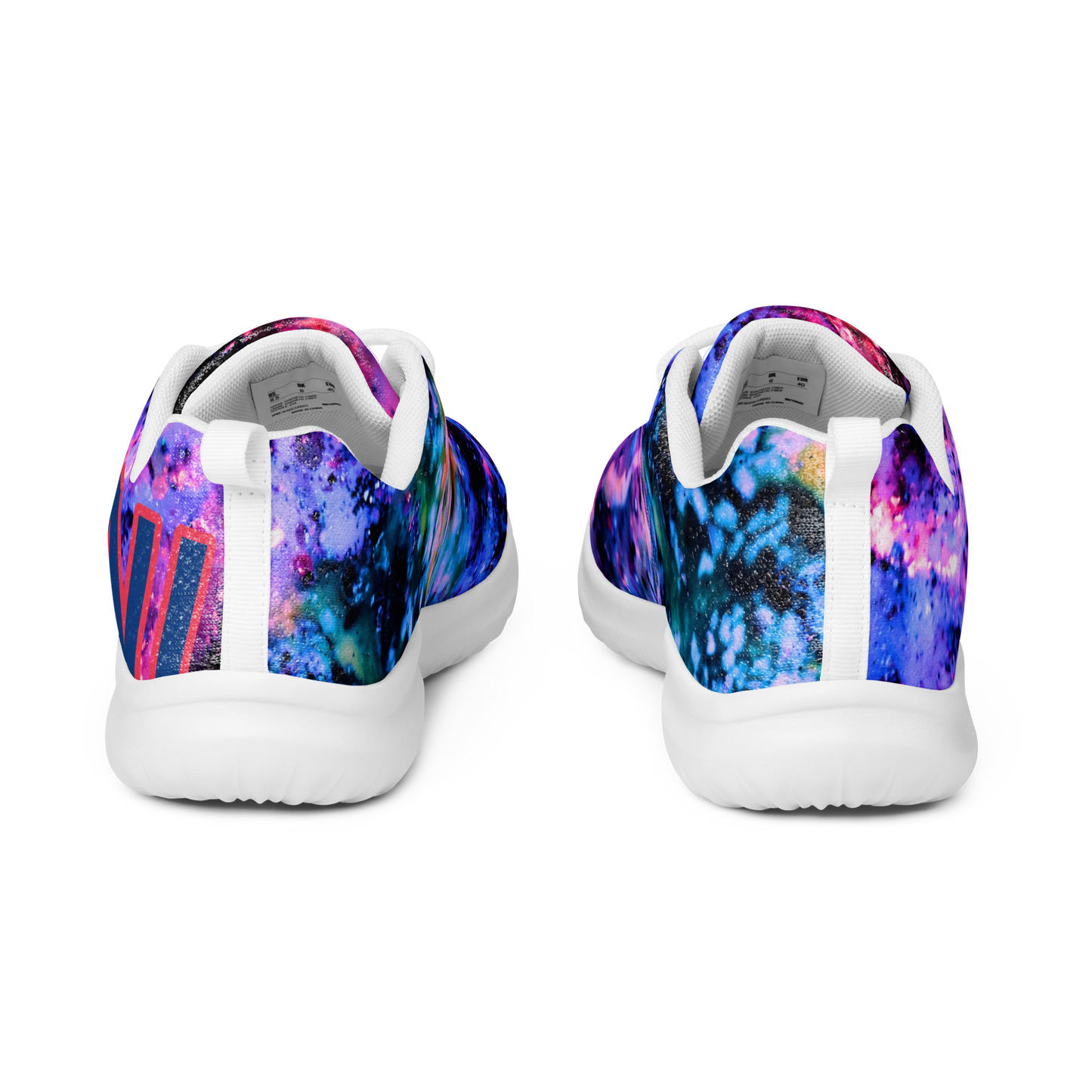 Rozeni Men’s Athletic Shoes Blue & Fuchsia Red