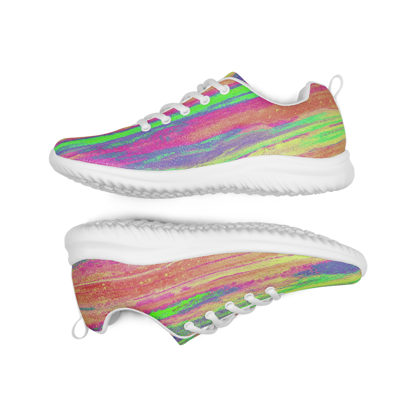 ROZENI Men’s Athletic Shoes Lovely Vibes
