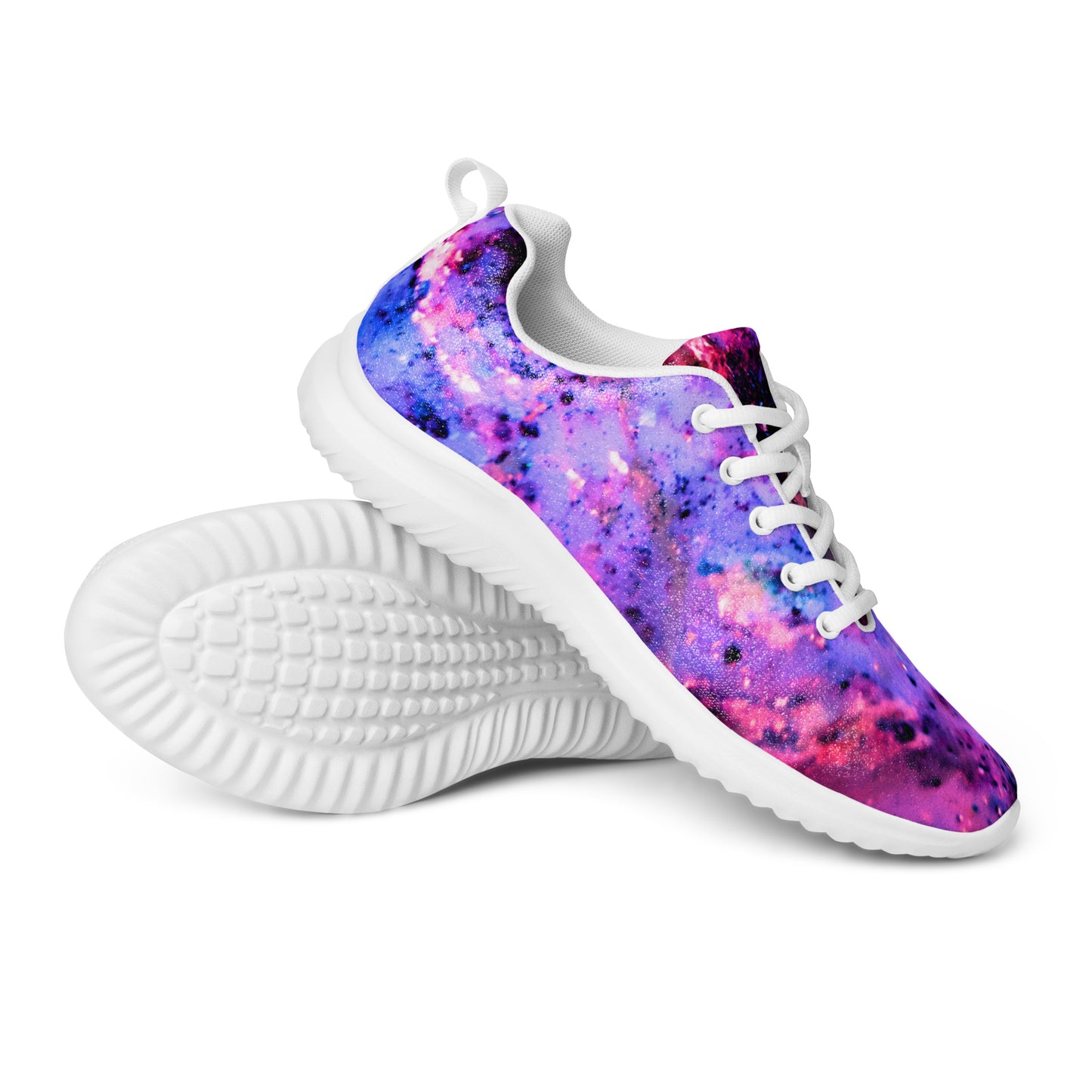 Rozeni Men’s Athletic Shoes Blue & Fuchsia Red