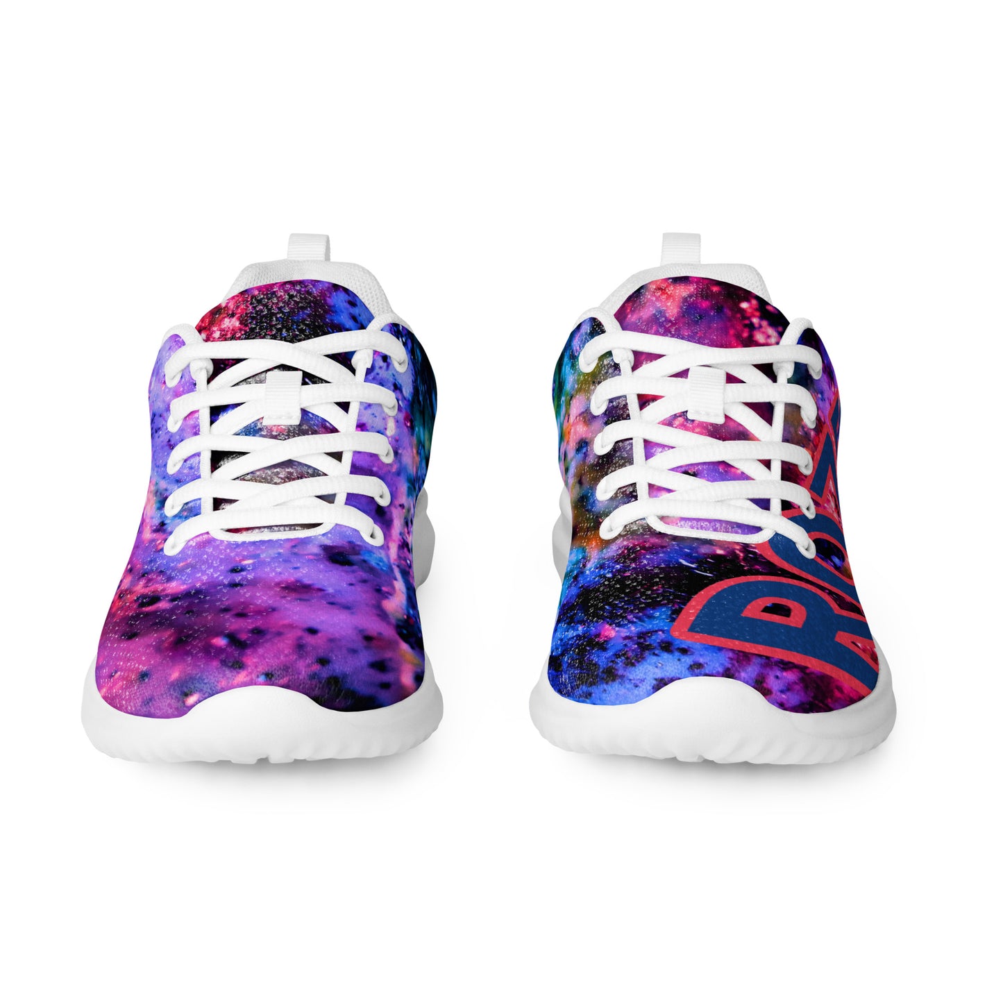 Rozeni Men’s Athletic Shoes Blue & Fuchsia Red