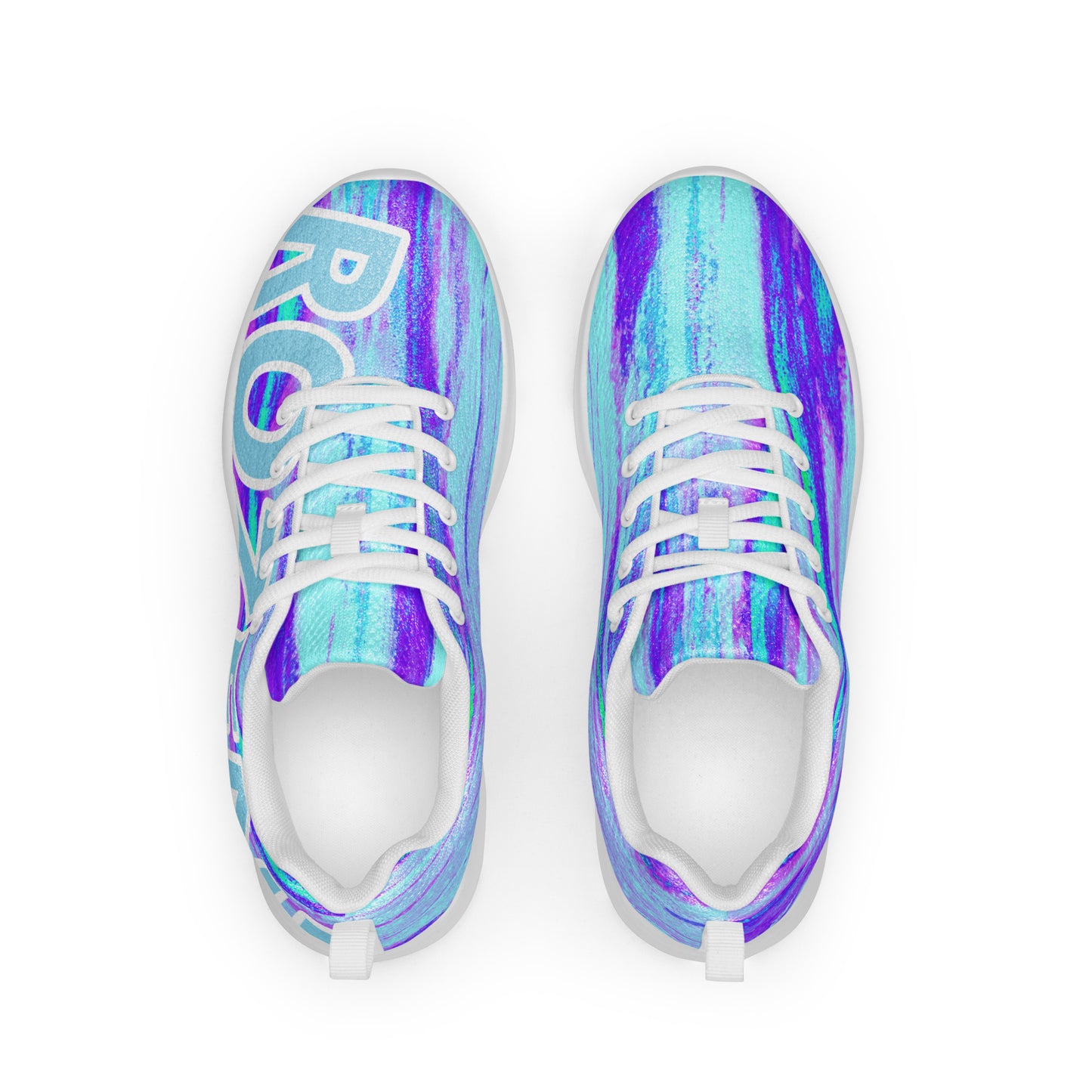 Rozeni Men’s Athletic Shoes Purple & Blue