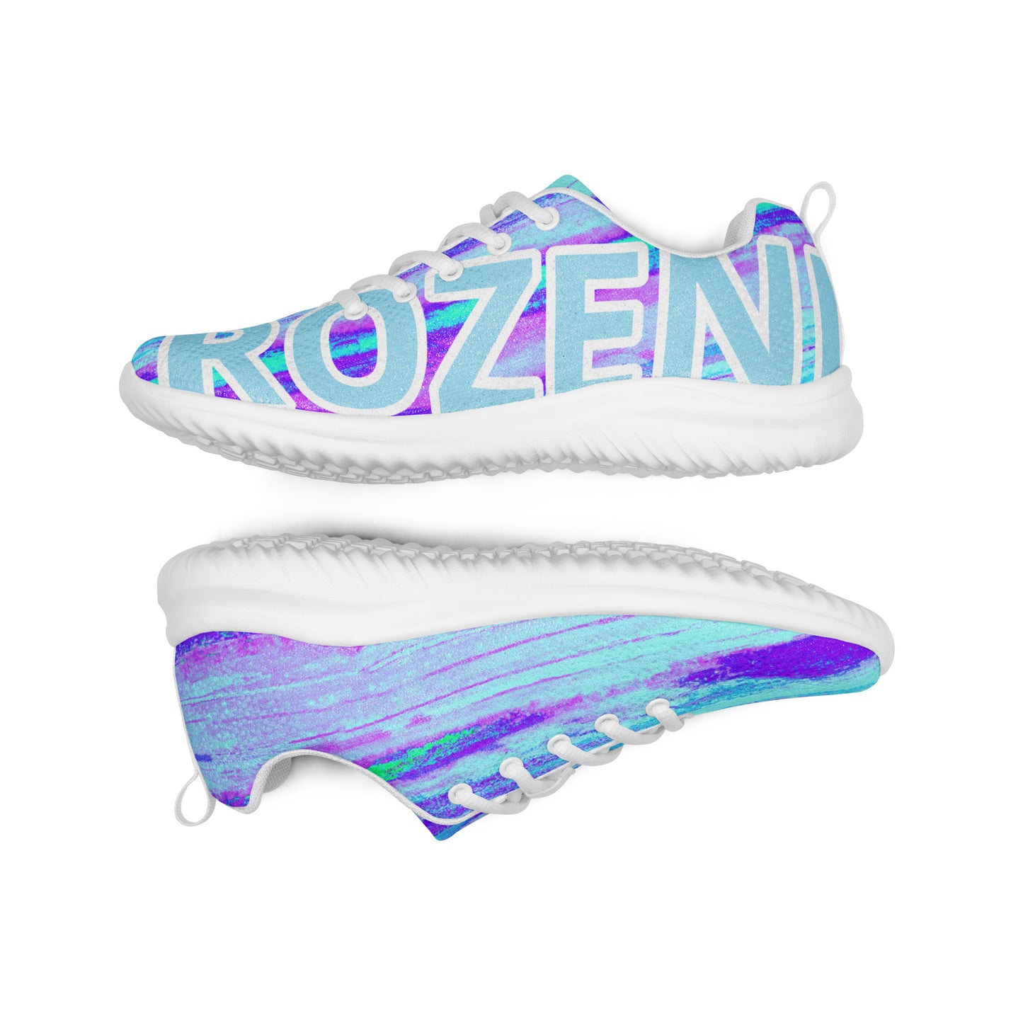 Rozeni Men’s Athletic Shoes Purple & Blue