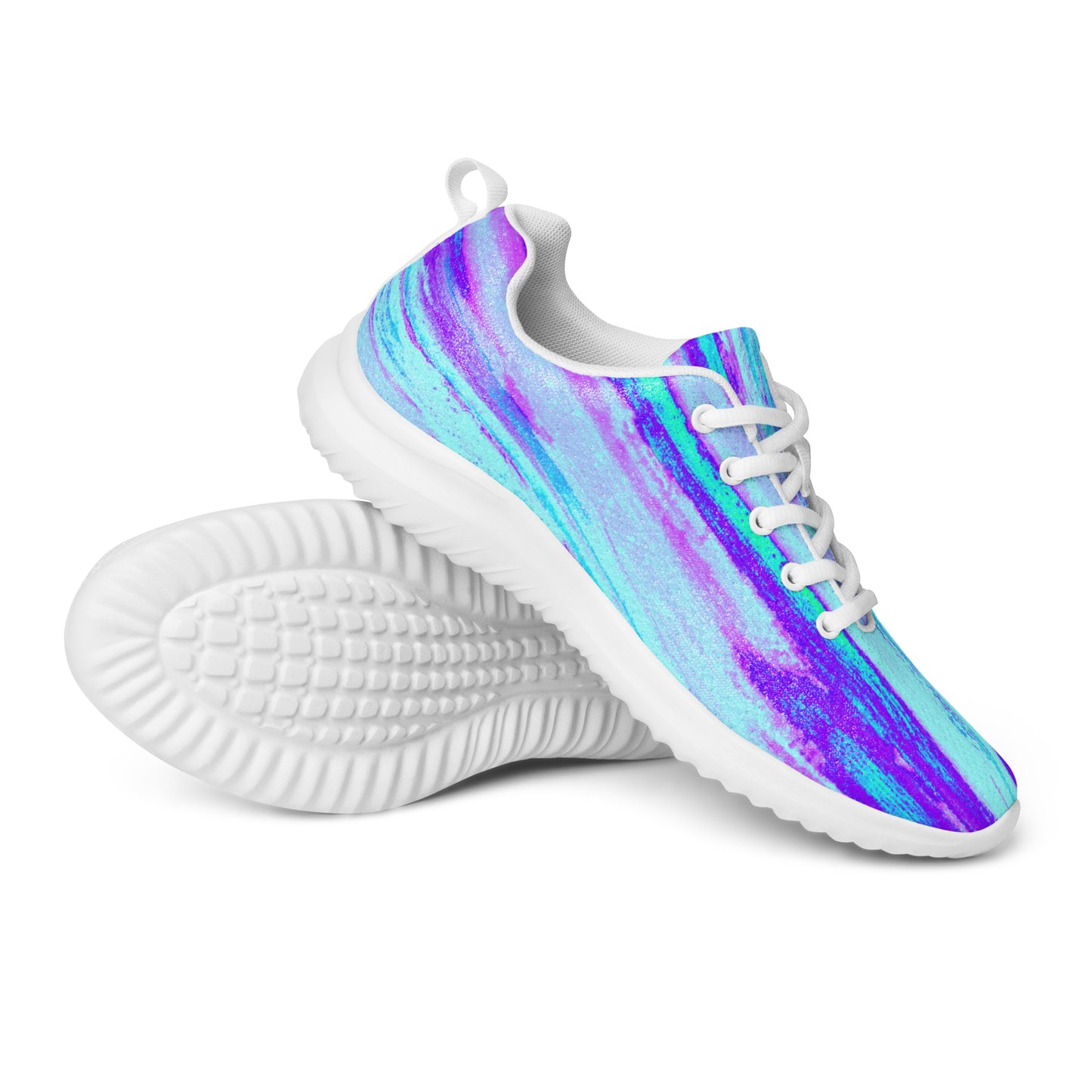 Rozeni Men’s Athletic Shoes Purple & Blue