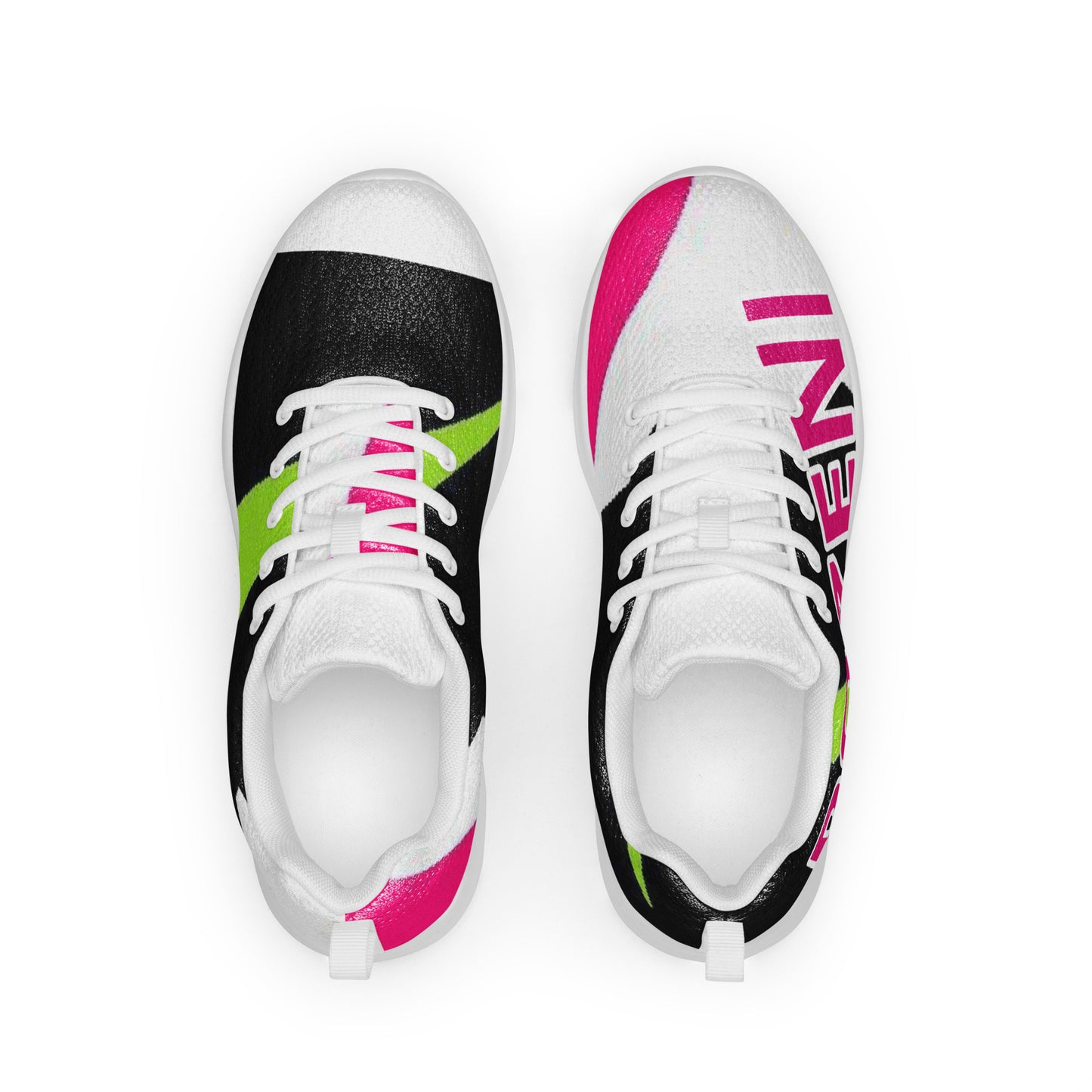 Rozeni Men’s Athletic Shoes Pink & Green