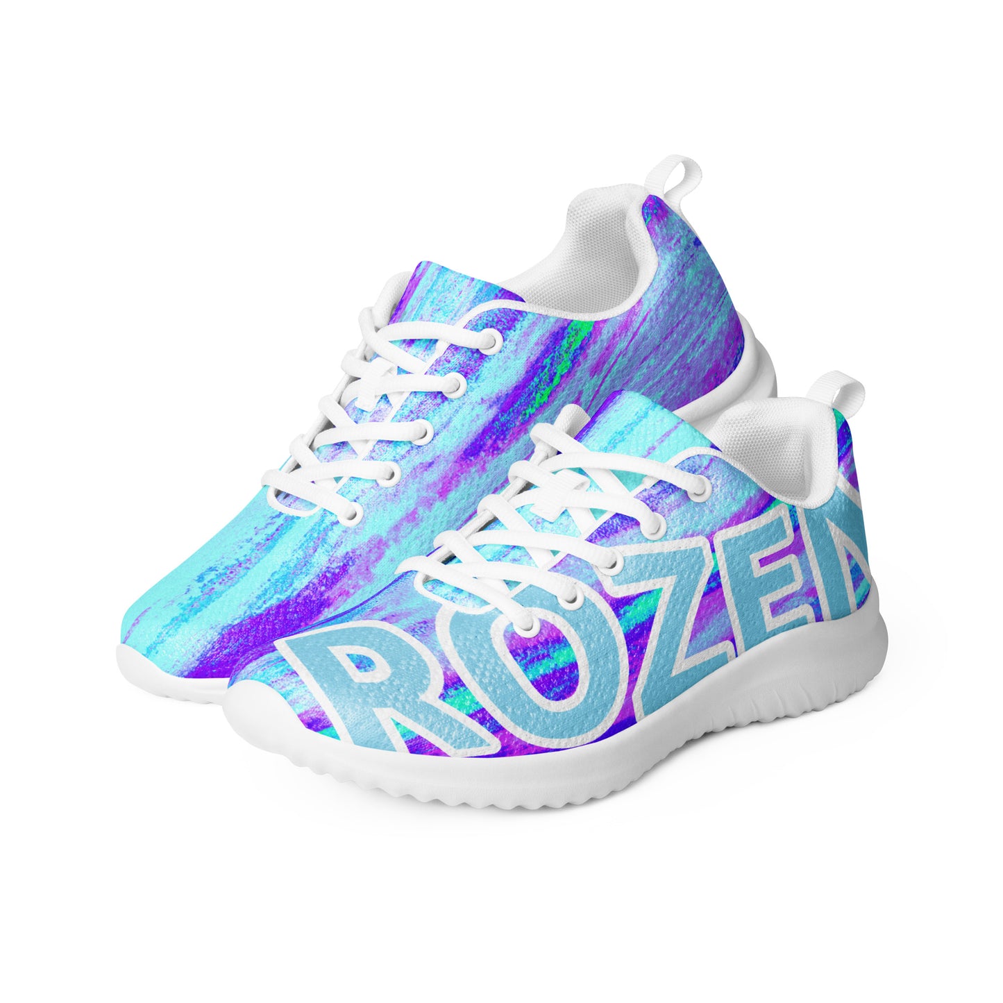 Rozeni Men’s Athletic Shoes Purple & Blue