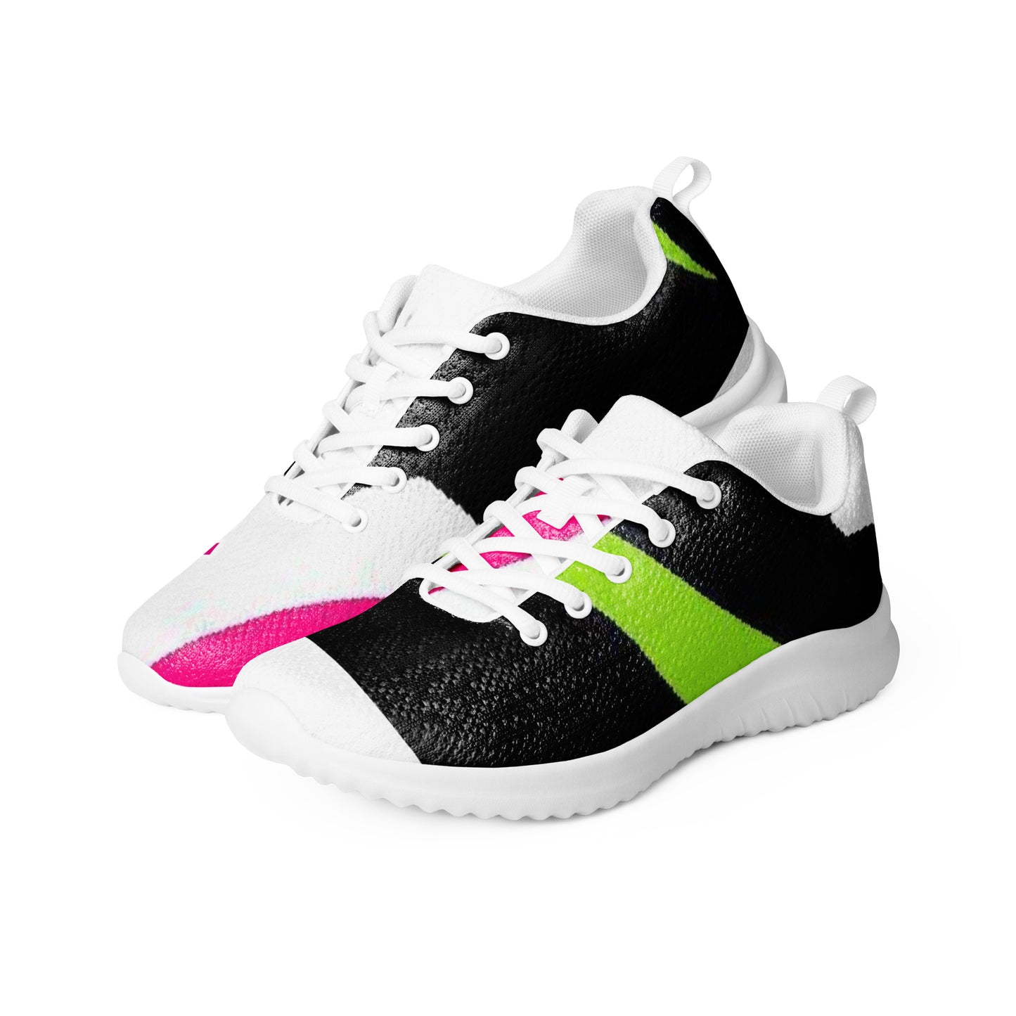 Rozeni Men’s Athletic Shoes Pink & Green