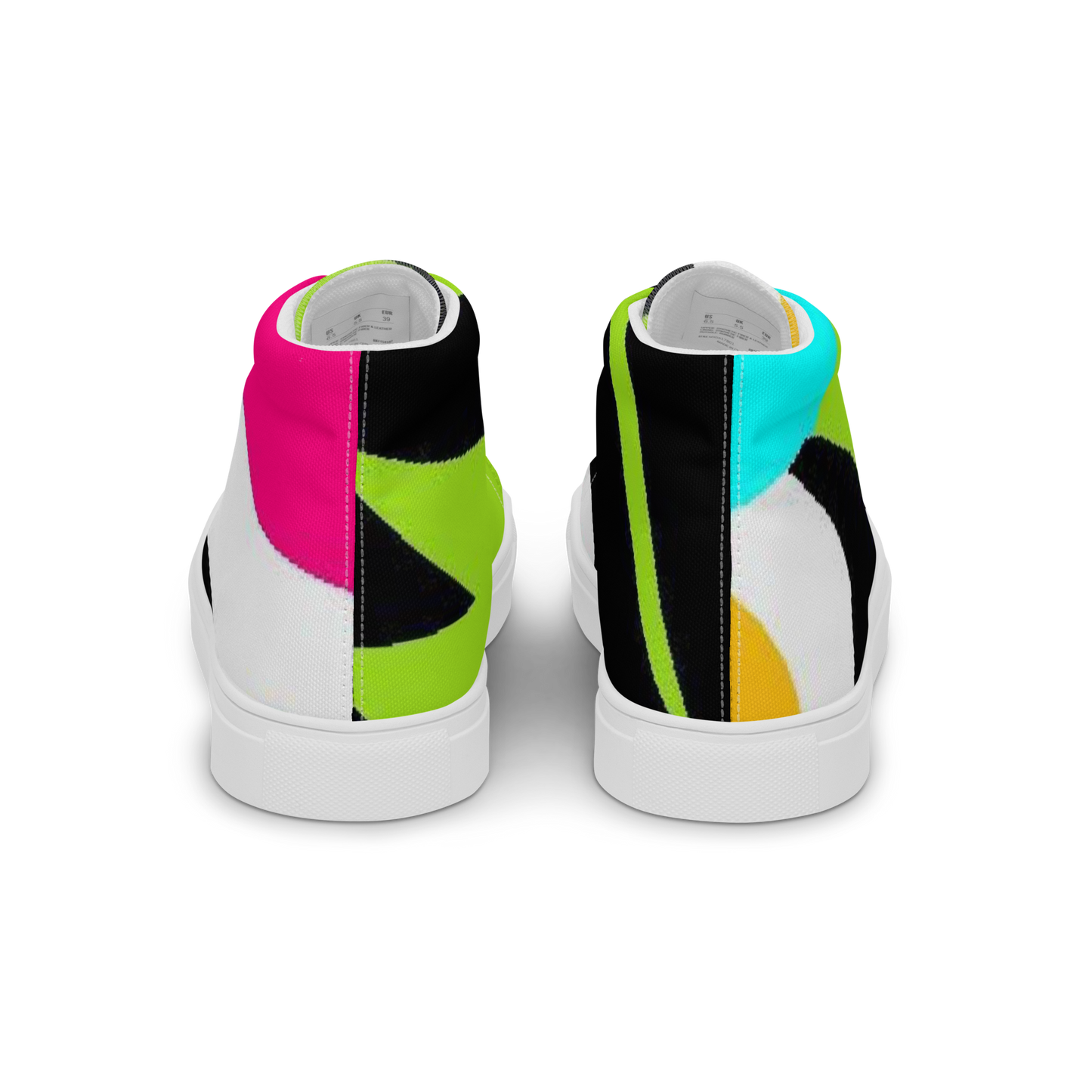ROZENI Men’s High Top Canvas Shoes