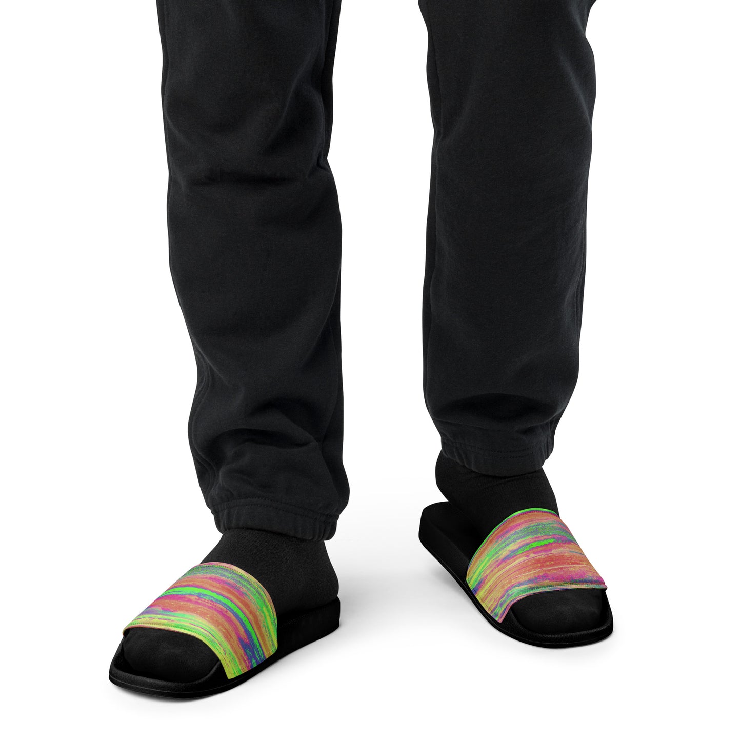 ROZENI RETRO Men’s Slides Lovely Vibes