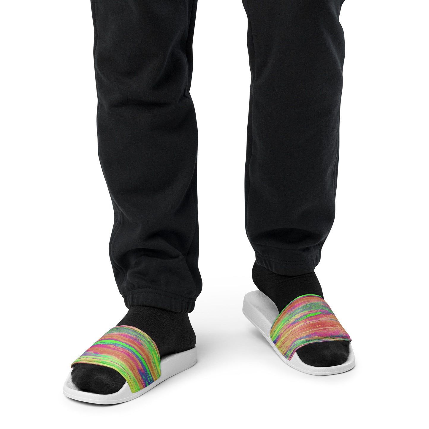 ROZENI RETRO Men’s Slides Lovely Vibes