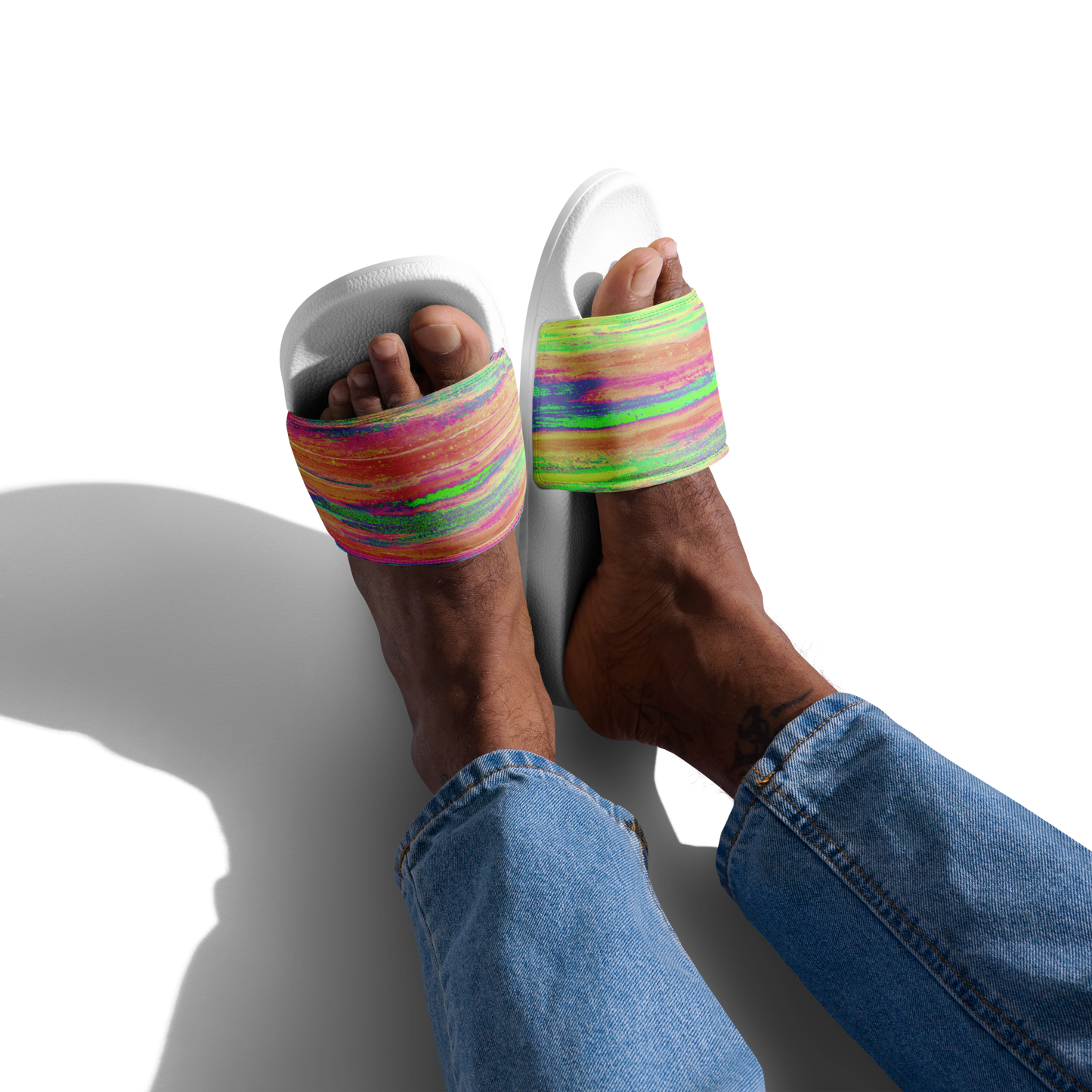 ROZENI RETRO Men’s Slides Lovely Vibes