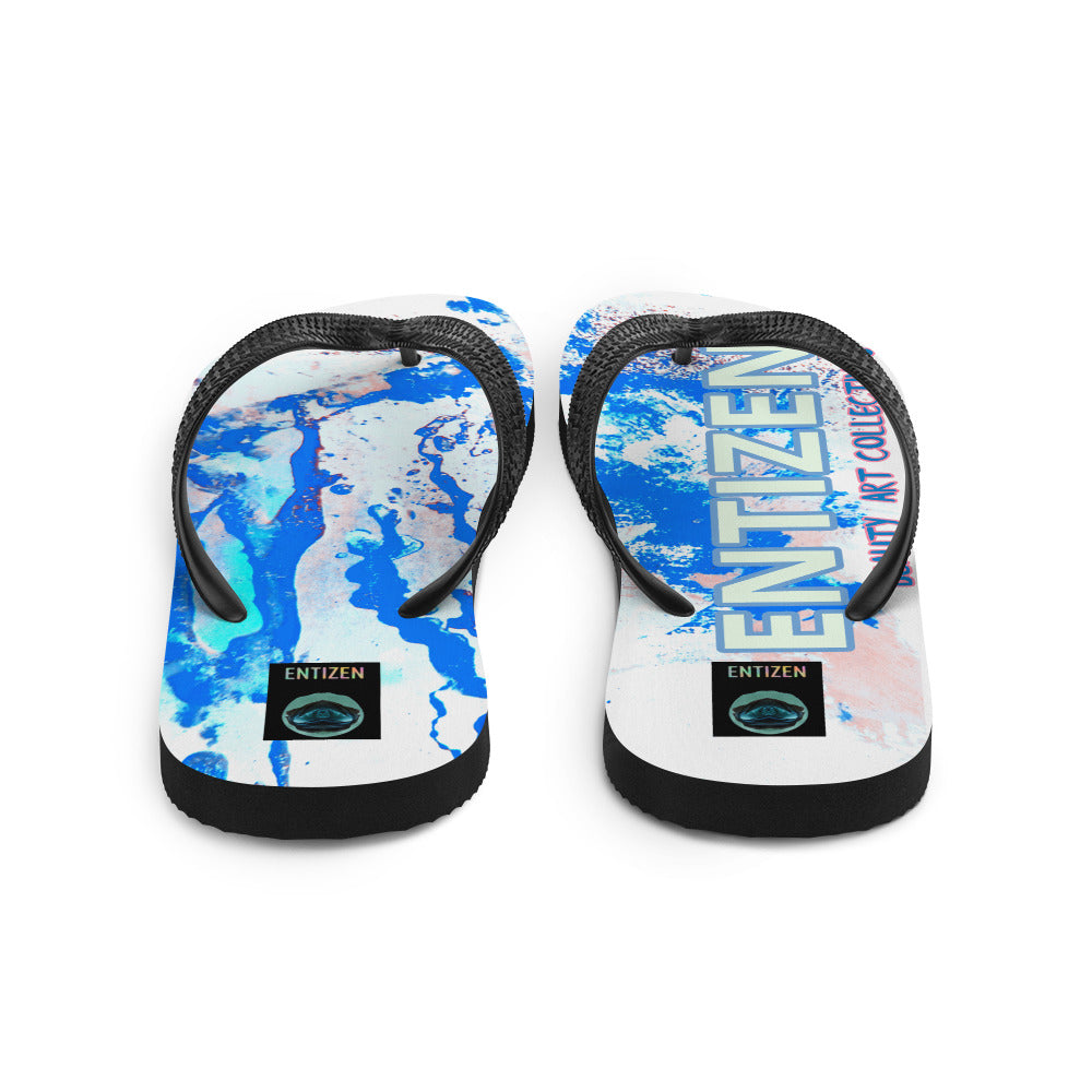 Entizen Flip-Flops Blue And Pink