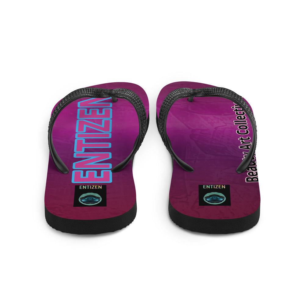 Entizen Flip-Flops Burgundy