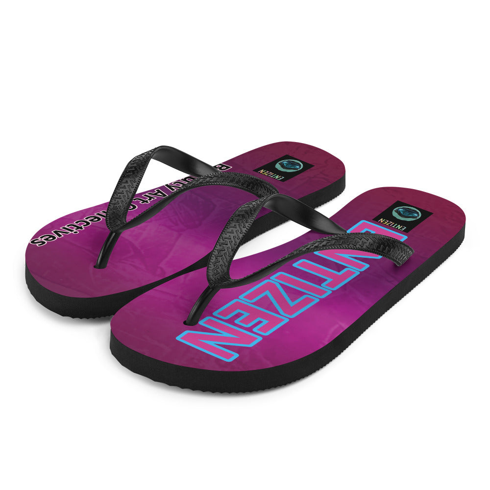 Entizen Flip-Flops Burgundy