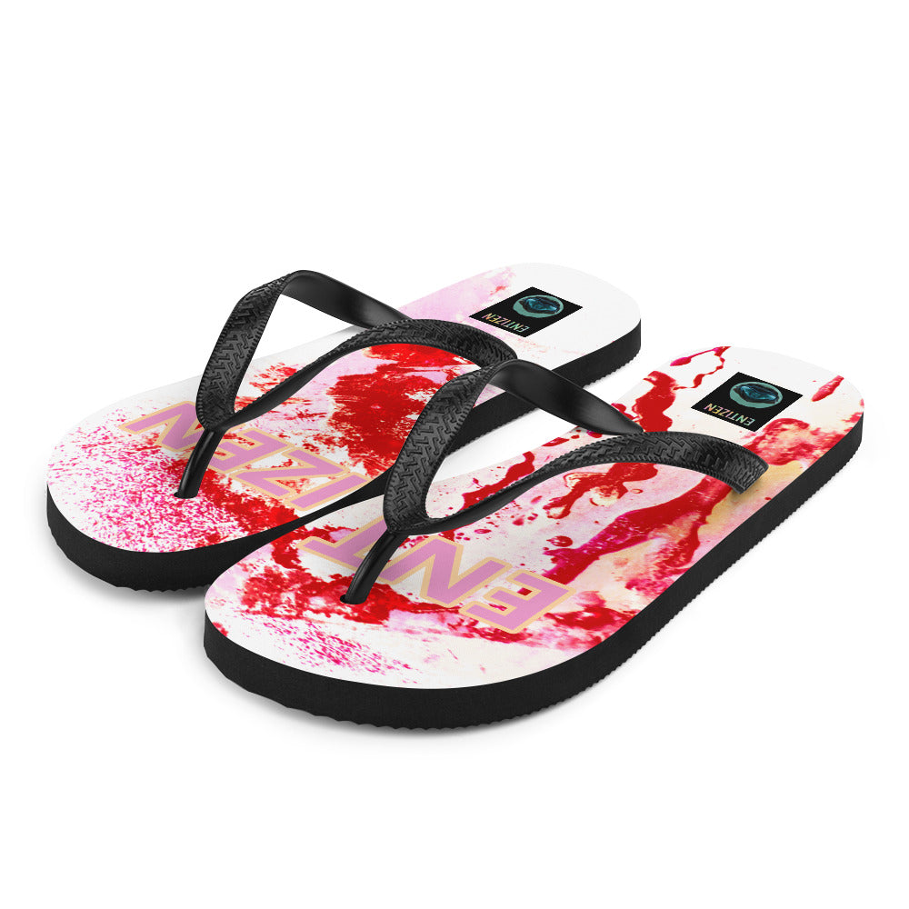 Entizen Flip-Flops Pink and Red