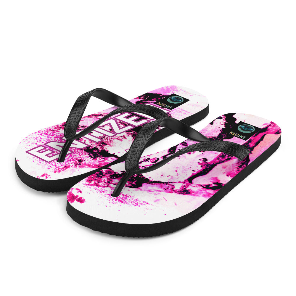 Entizen Flip-Flops Pink and Black