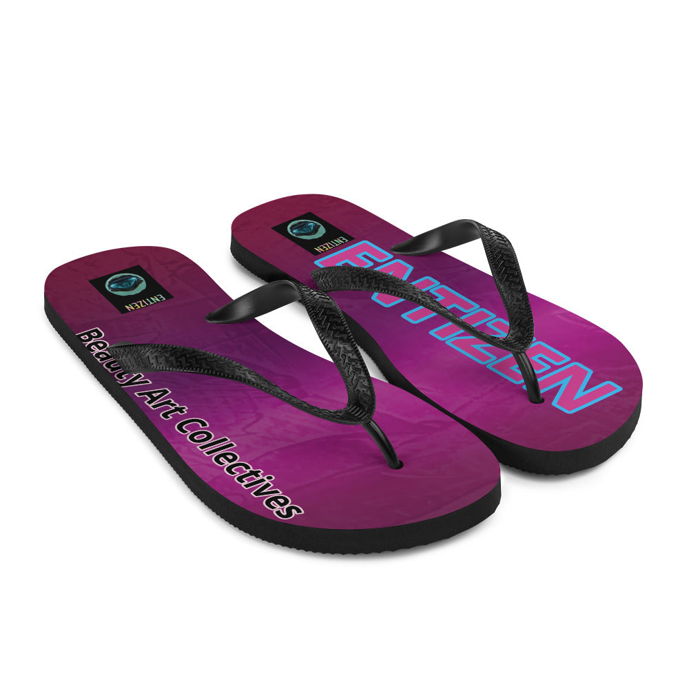 Entizen Flip-Flops Burgundy