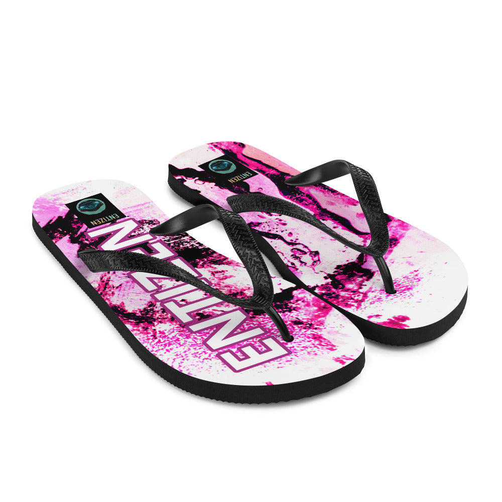 Entizen Flip-Flops Pink and Black