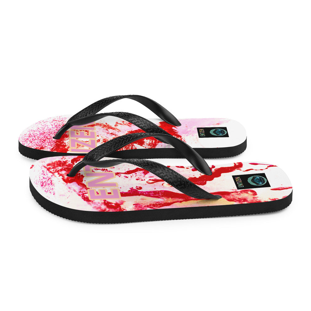 Entizen Flip-Flops Pink and Red