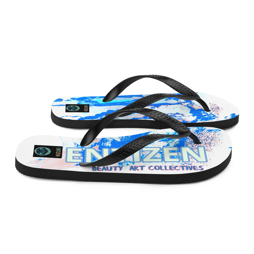 Entizen Flip-Flops Blue And Pink