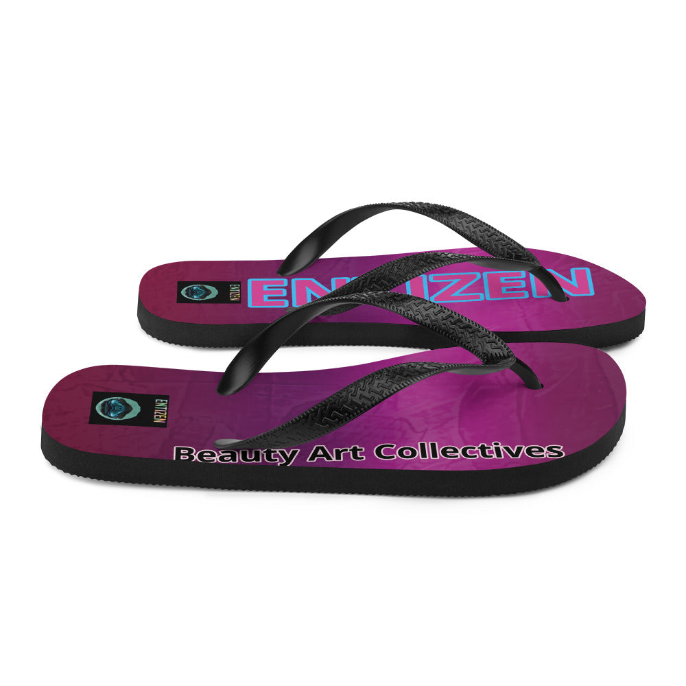 Entizen Flip-Flops Burgundy