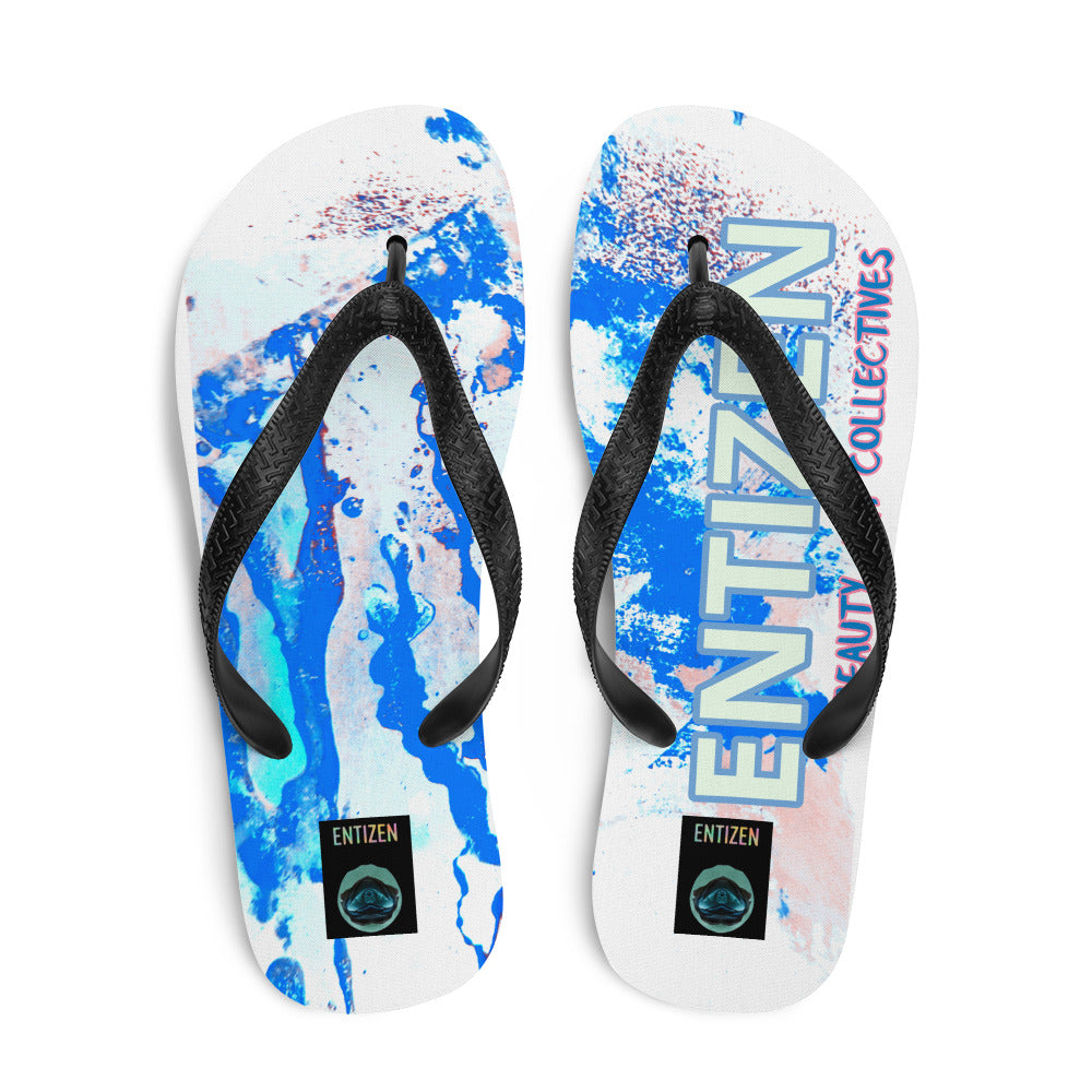 Entizen Flip-Flops Blue And Pink