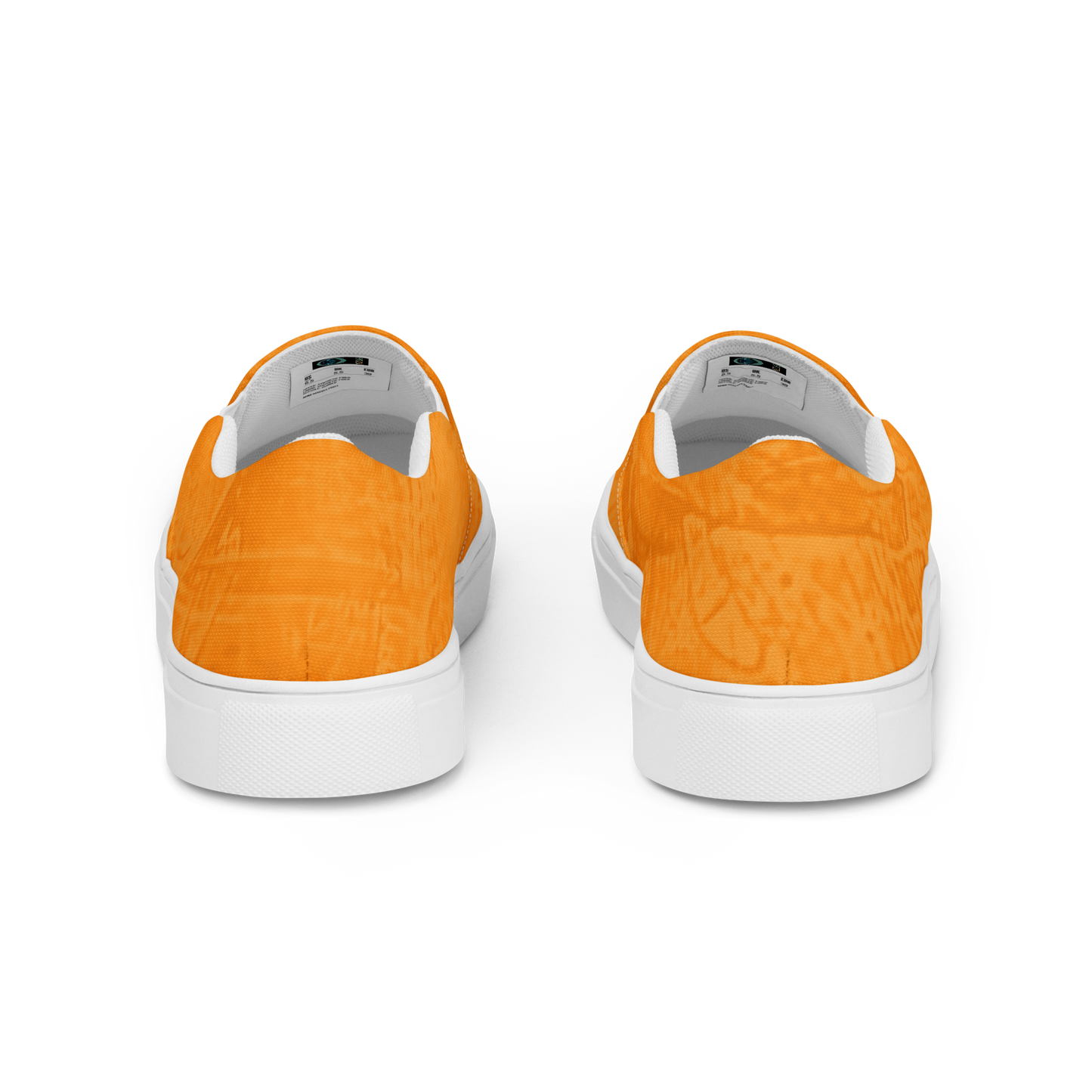 Entizen Slip-On Canvas Shoes Orange