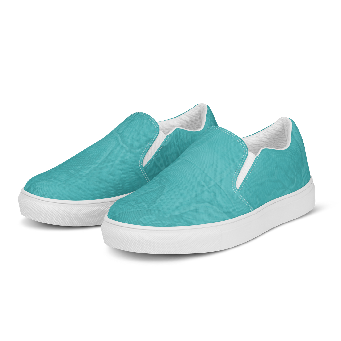 Entizen Slip-On Canvas Shoes Teal