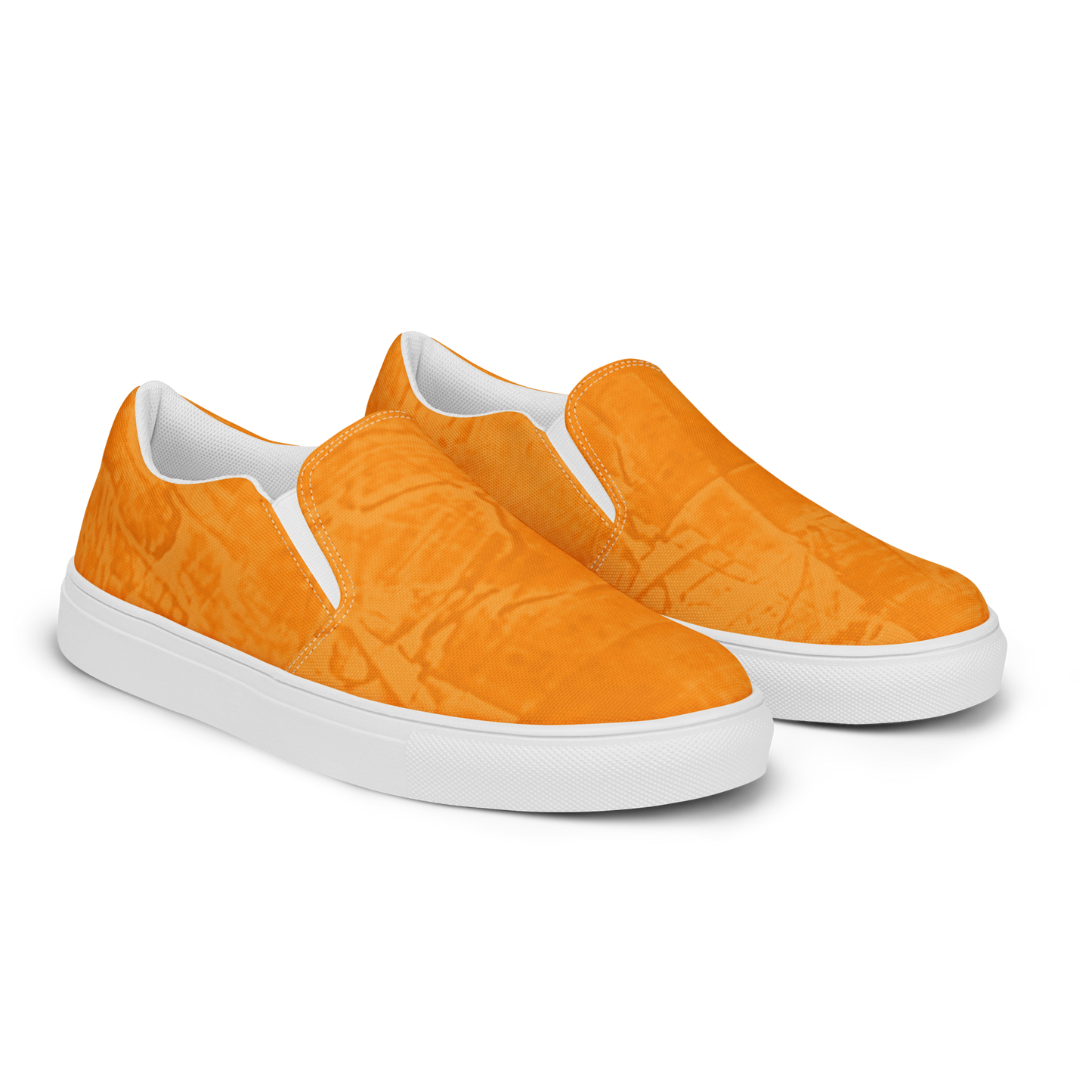 Entizen Slip-On Canvas Shoes Orange