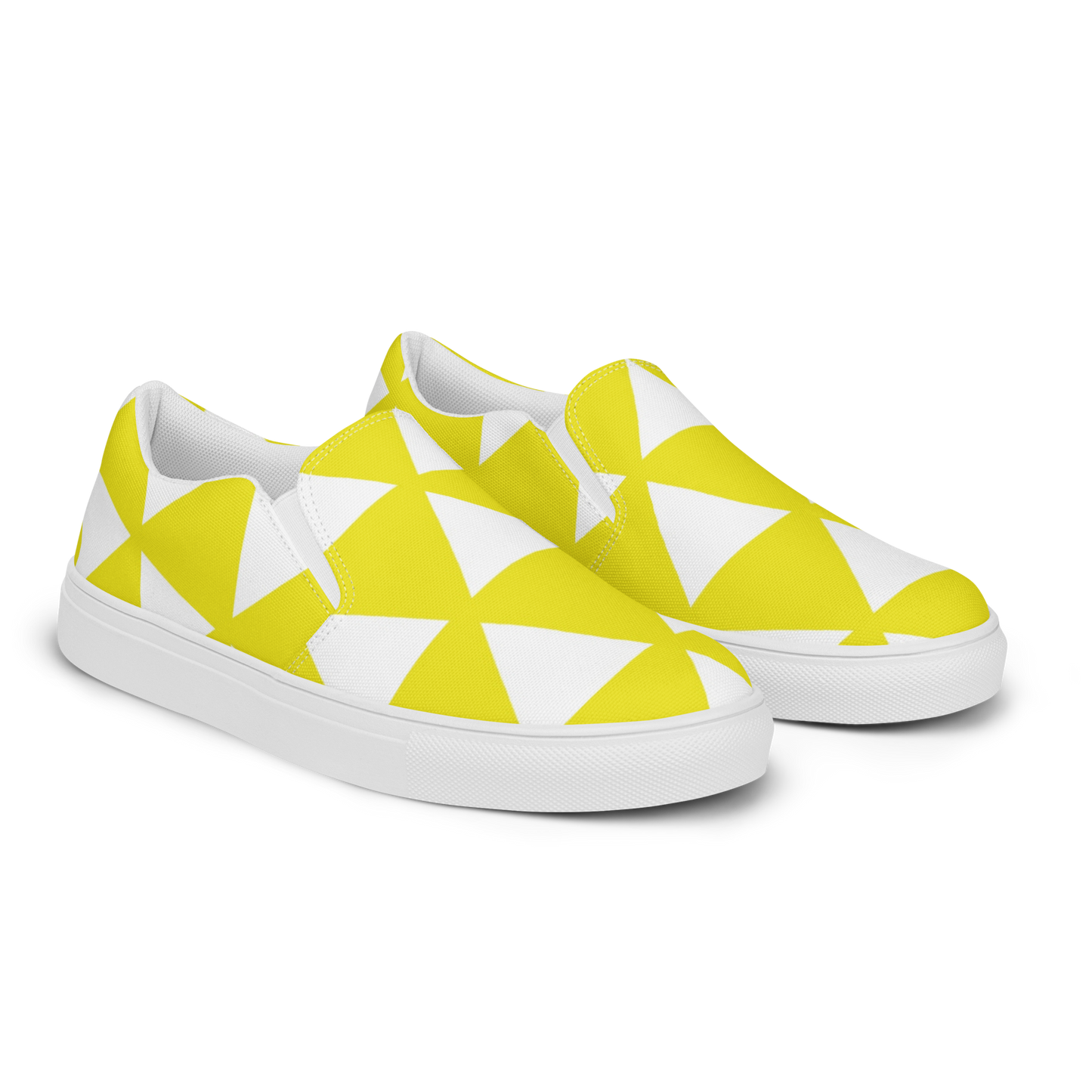 Entizen Slip-On Canvas Shoes YellowTRI