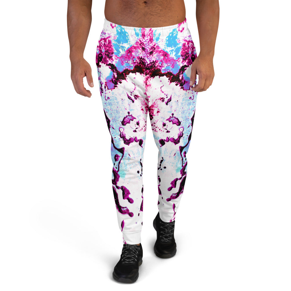 Rozeni Joggers Fuchsia & Blue